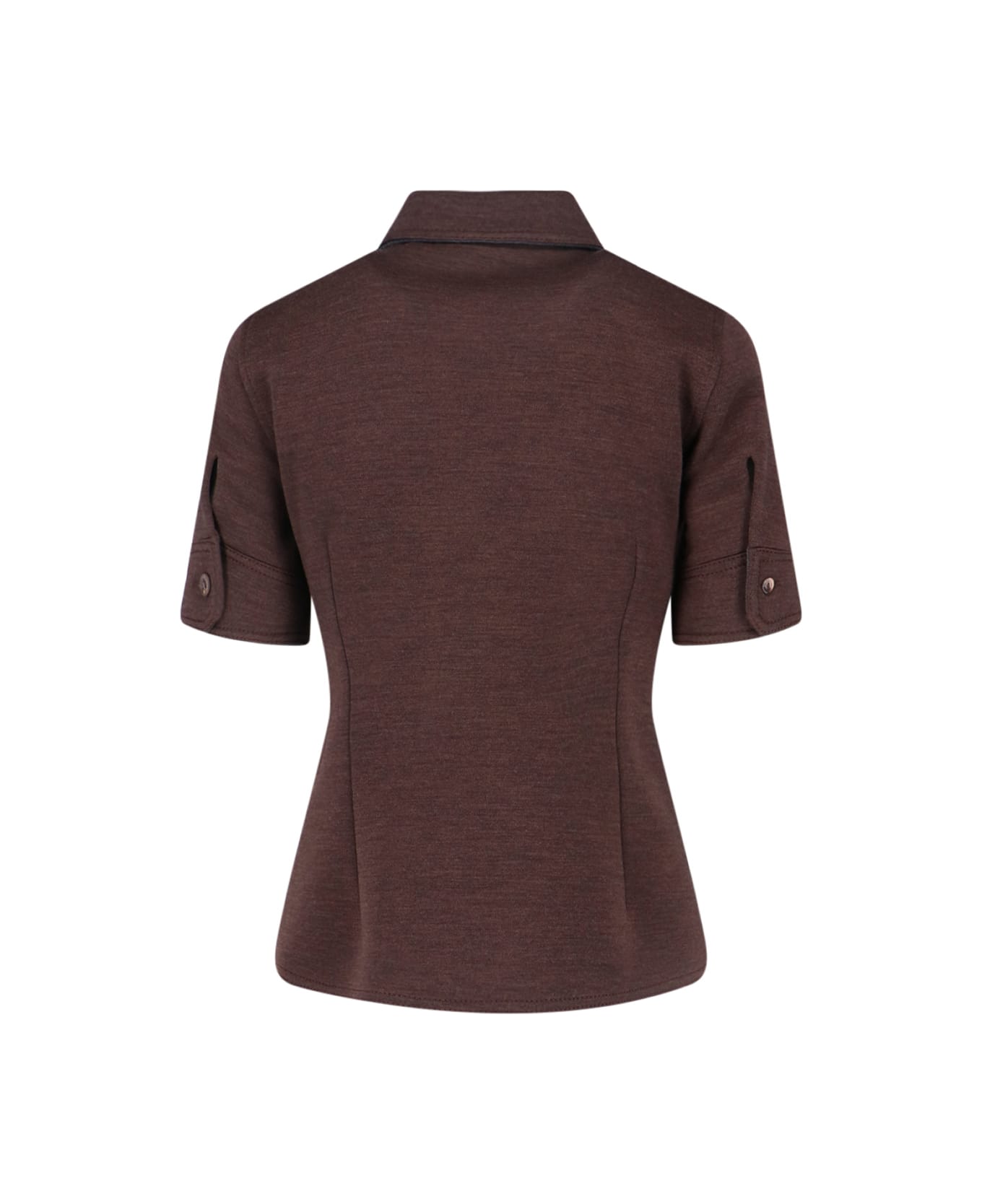 Gucci Logo Shirt - Brown