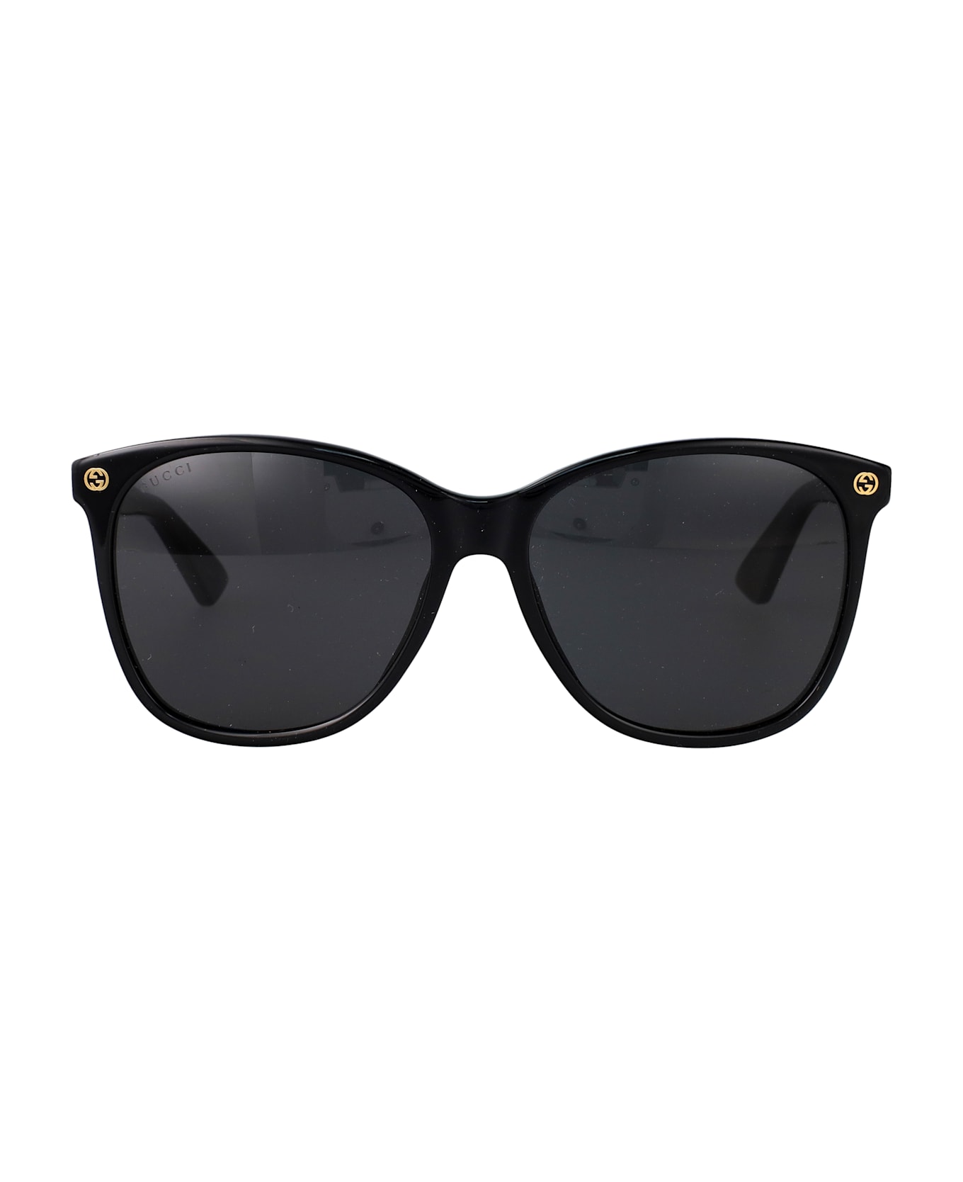 Gucci Eyewear Gg0024s Sunglasses - 001 BLACK BLACK GREY