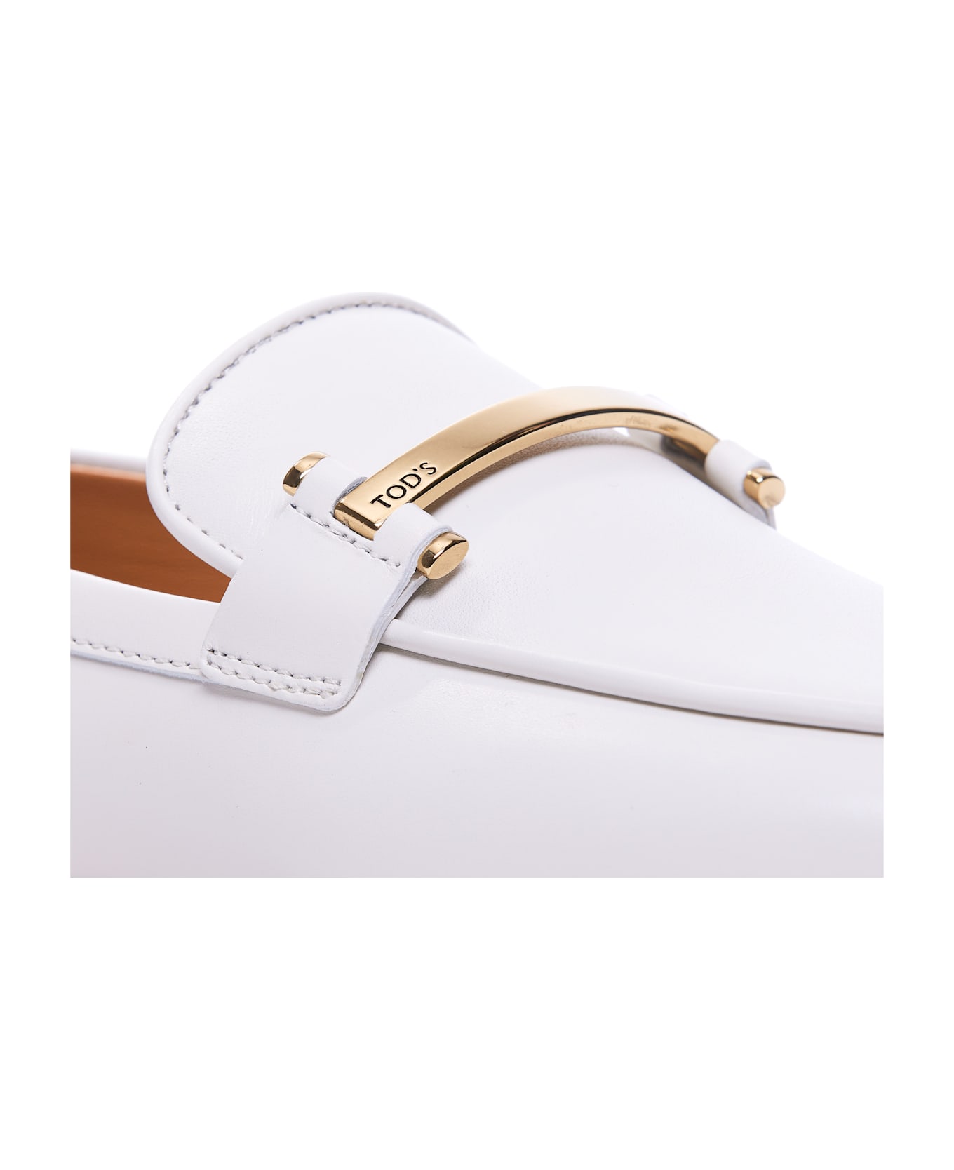 Tod
s Calfskin Moccasin - White