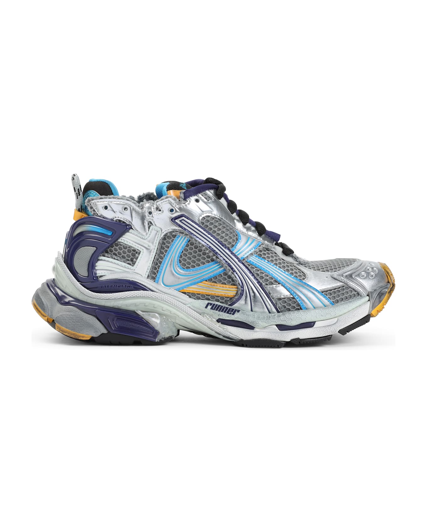 Balenciaga Runner - Grey Blue Orange