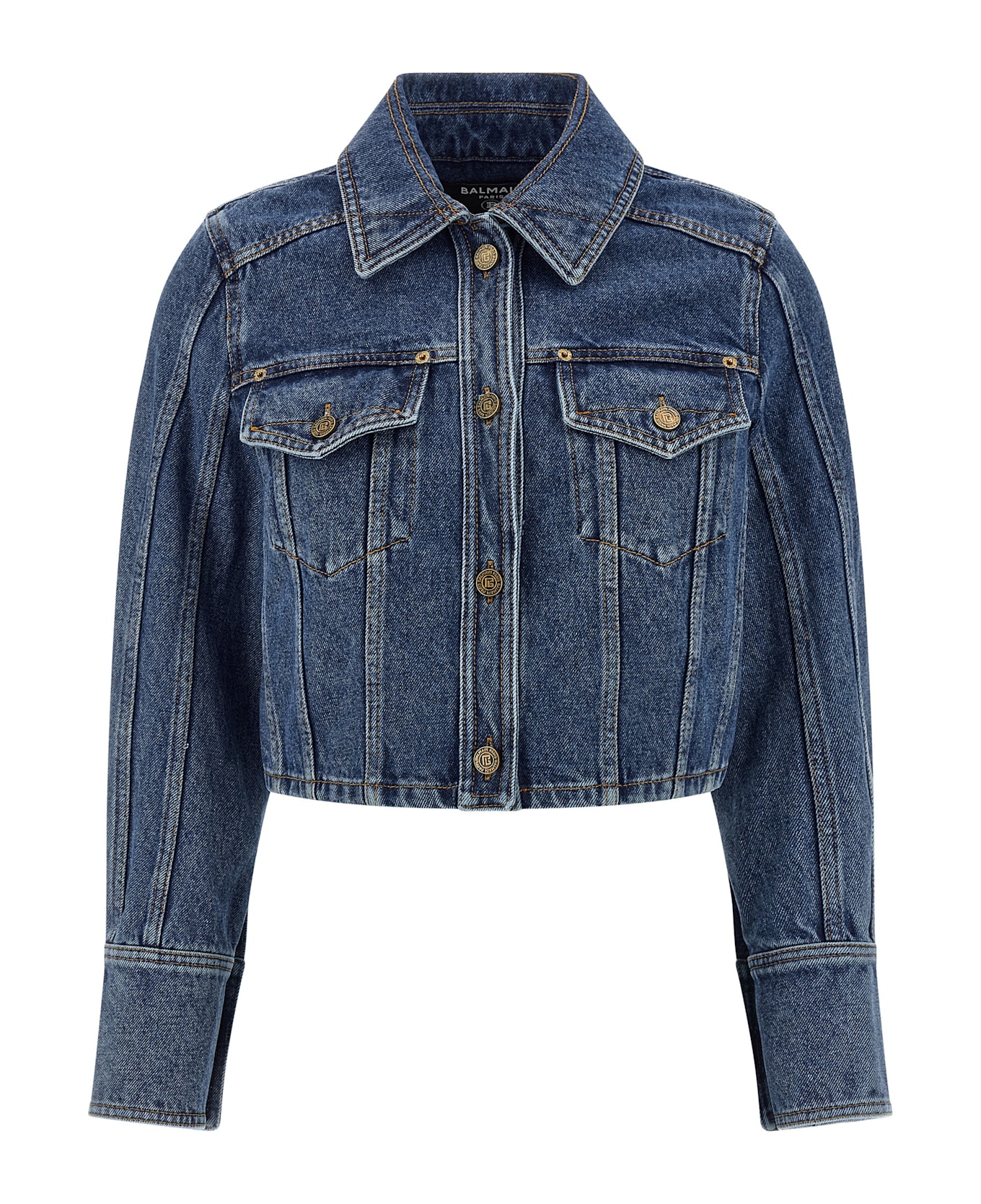 Balmain Denim Jacket - Blue