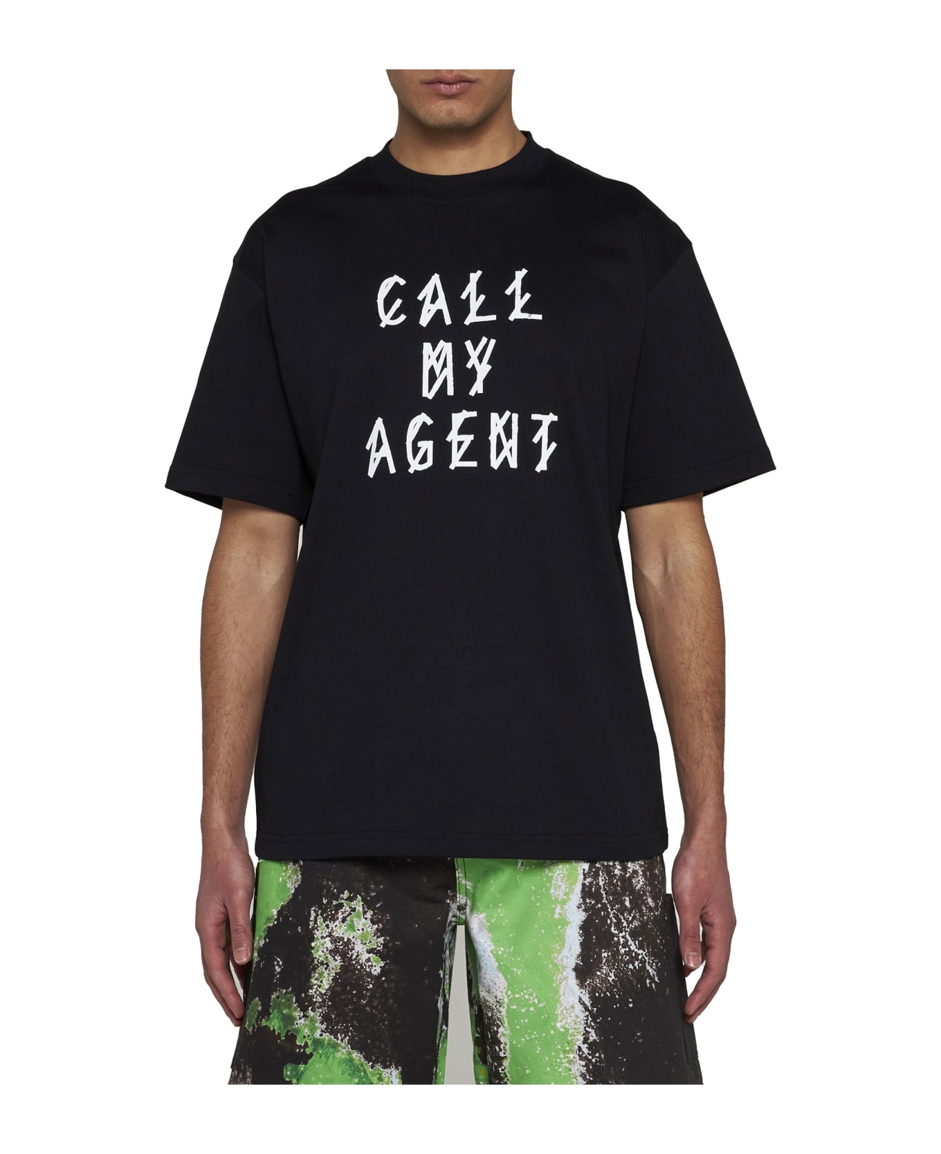 44 Label Group T-Shirt - Black+call my agent