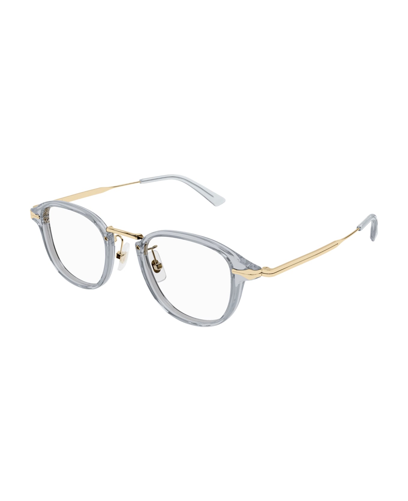Montblanc MB0336O Eyewear - Grey Gold Transparent