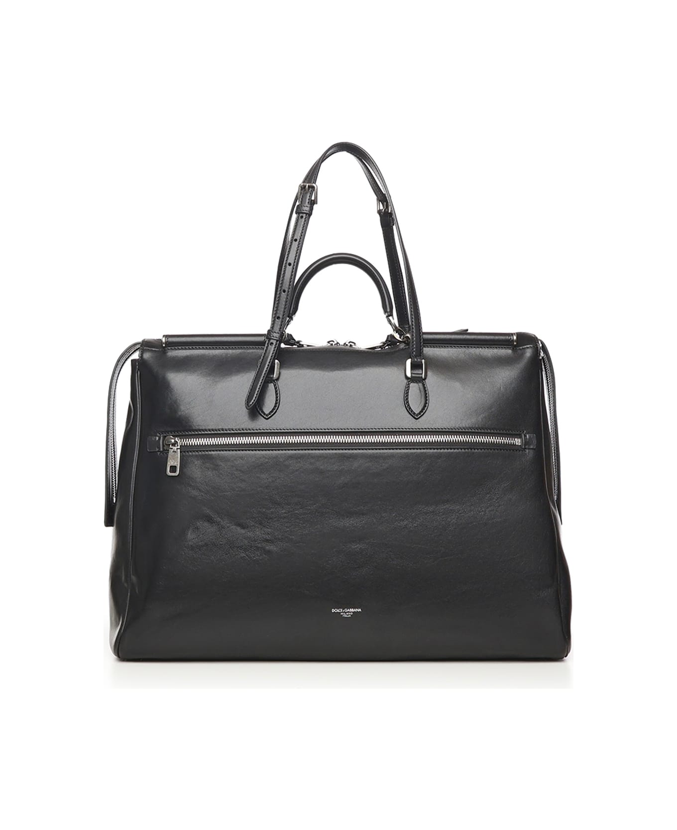 Dolce 
Gabbana Vittoria Leather Bag - Black