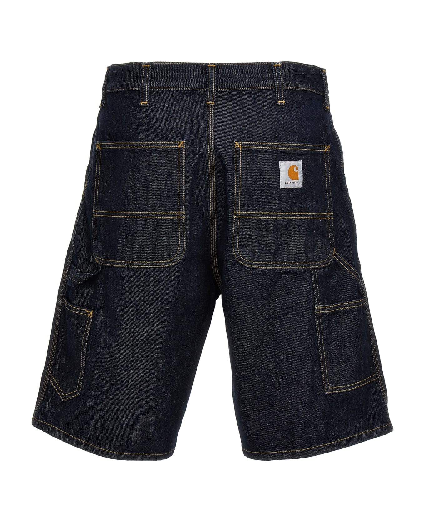 Carhartt 'single Knee' Bermuda Shorts - Blue ショートパンツ