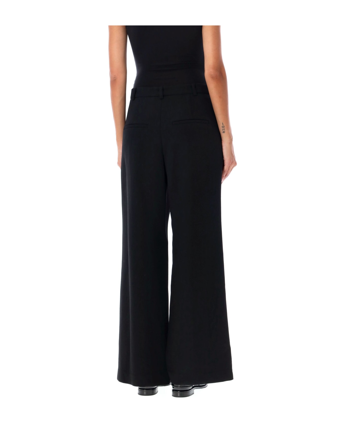 パンツ LOW CLASSIC FW24 WIDE WOOL TROUSERS (LW243PT11 0015) Low Classic Wide Wool Trousers | italist