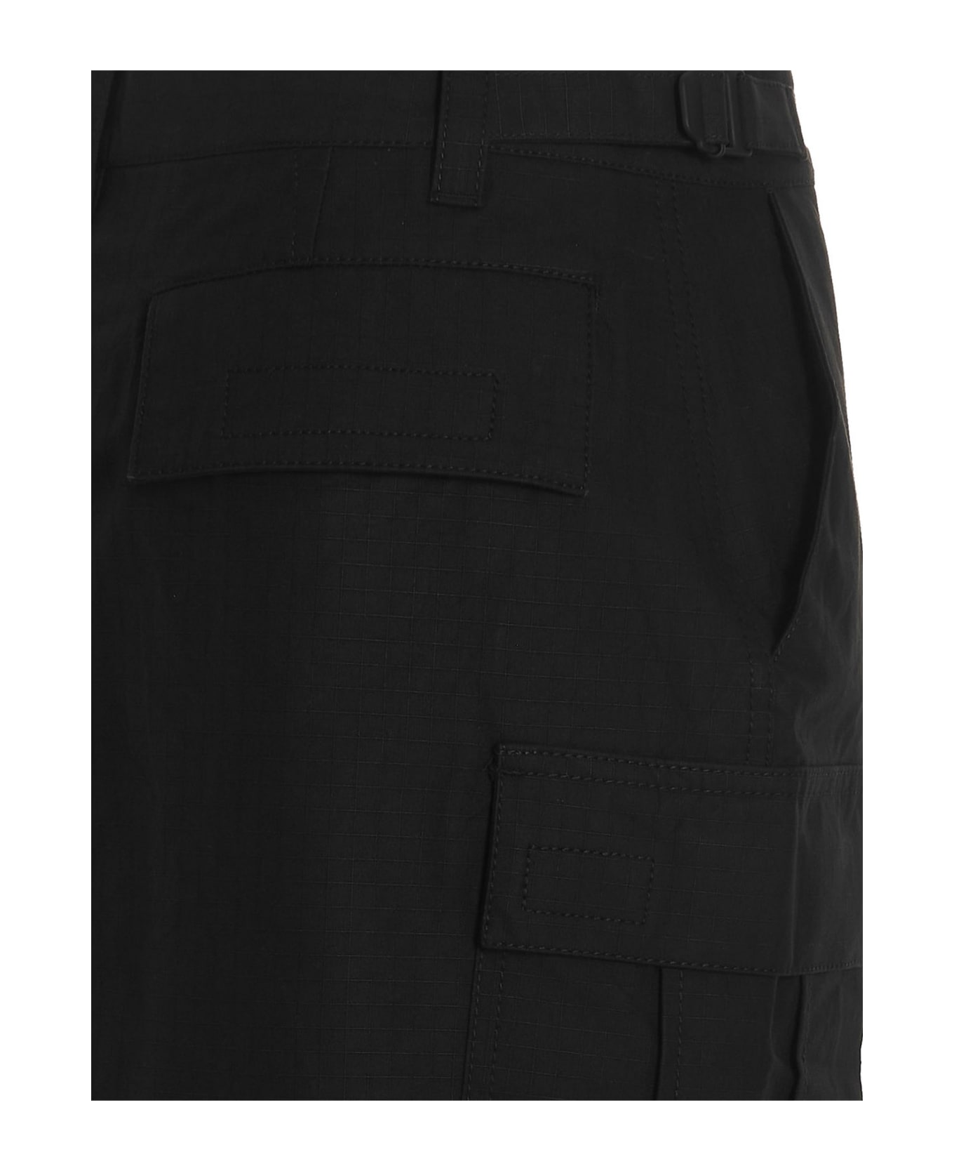 WARDROBE.NYC Cargo Midi Skirt - Black   スカート