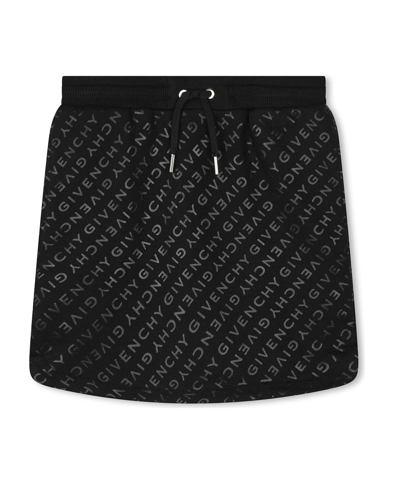 Givenchy Skirt With Logo - Black