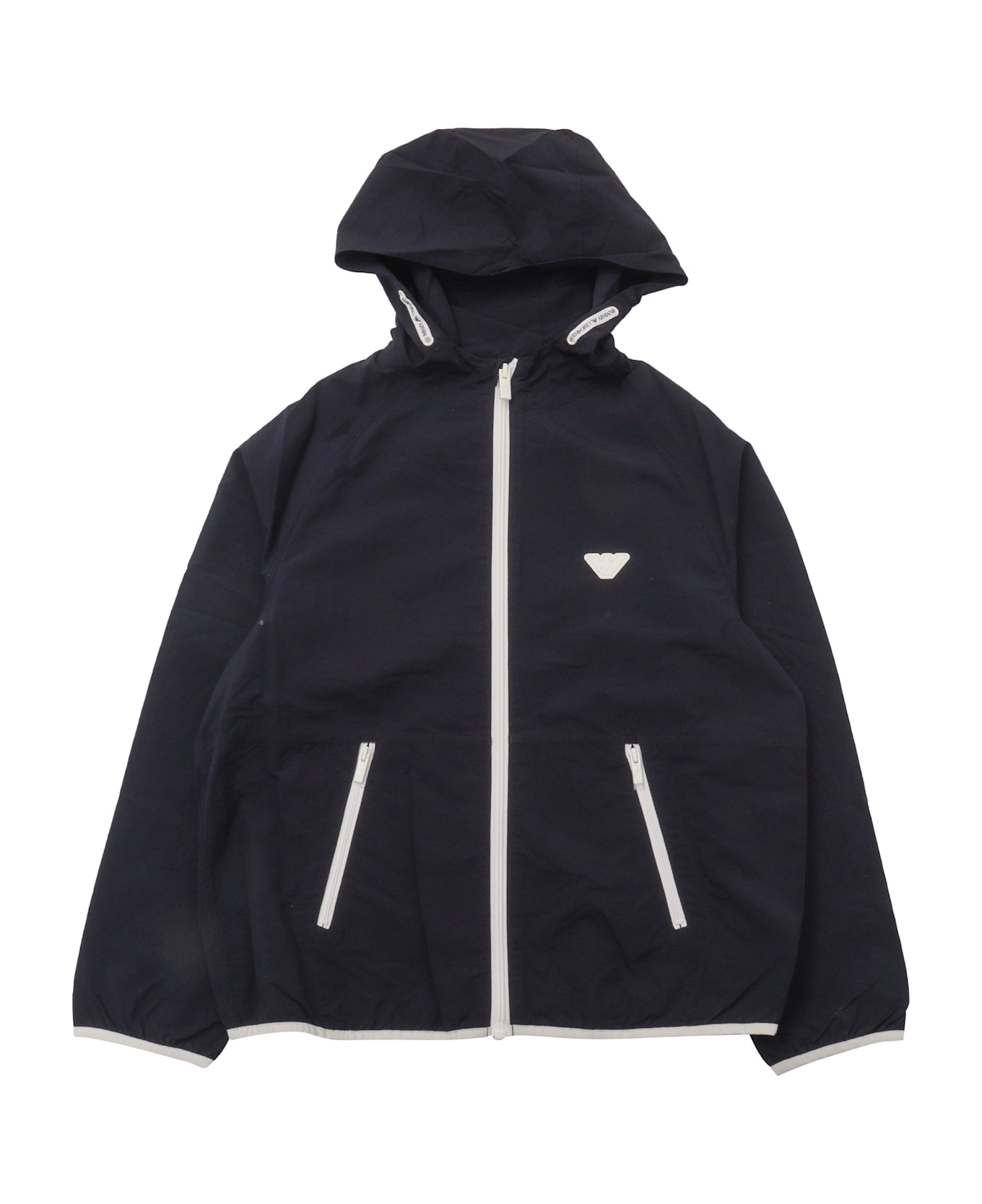 Emporio Armani Blouson Jacket - BLUE