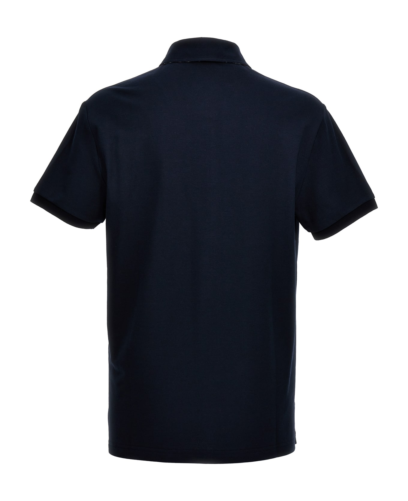 Etro Logo Embroidery Polo Shirt - Blue