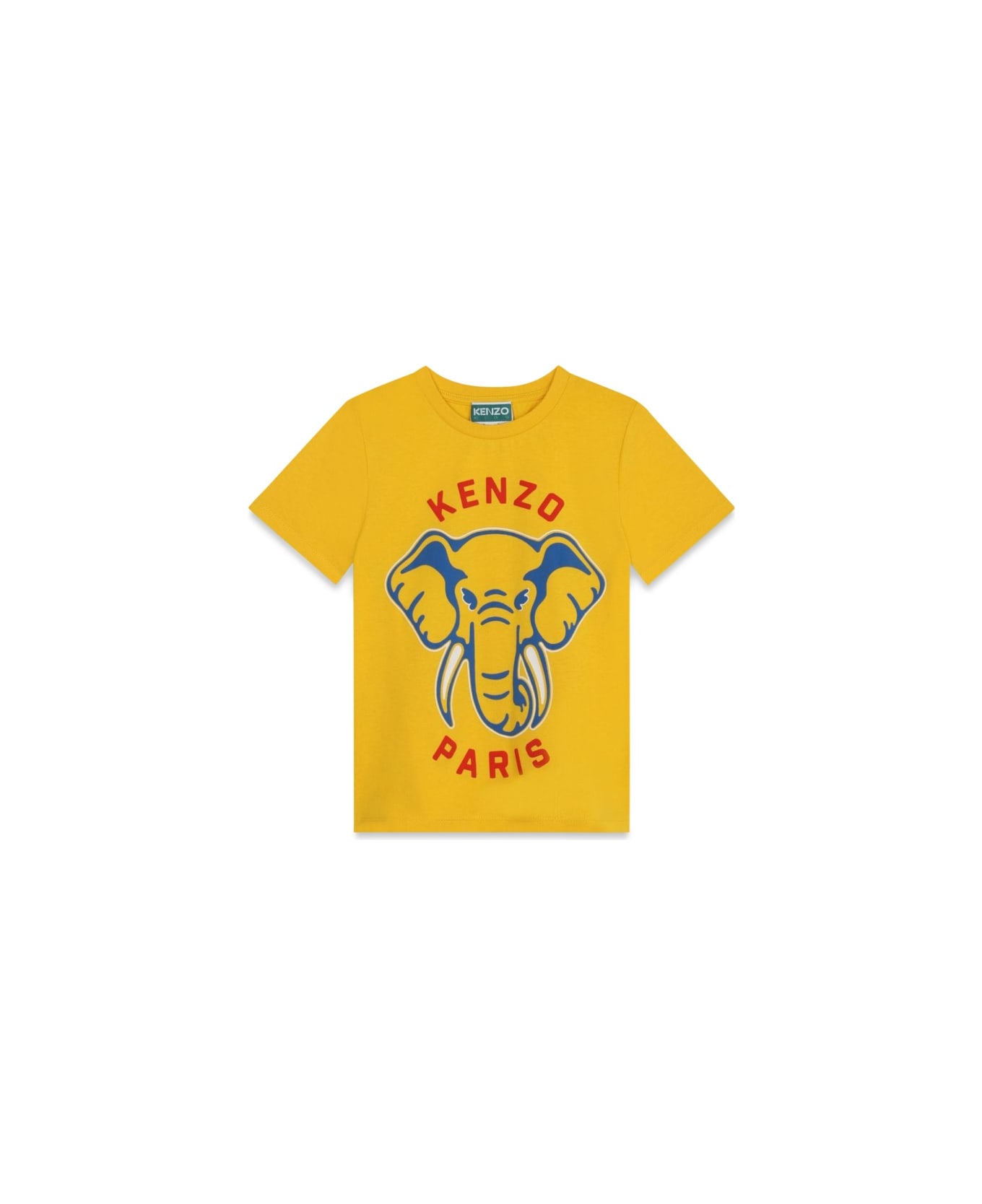 Kenzo Felpa Con Cappuccio - YELLOW Tシャツ＆ポロシャツ