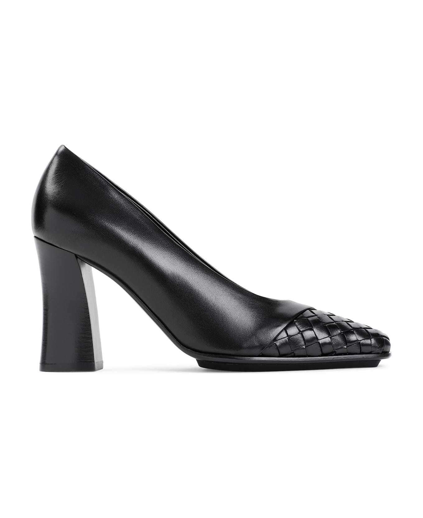 Bottega Veneta Leather Pump - Black