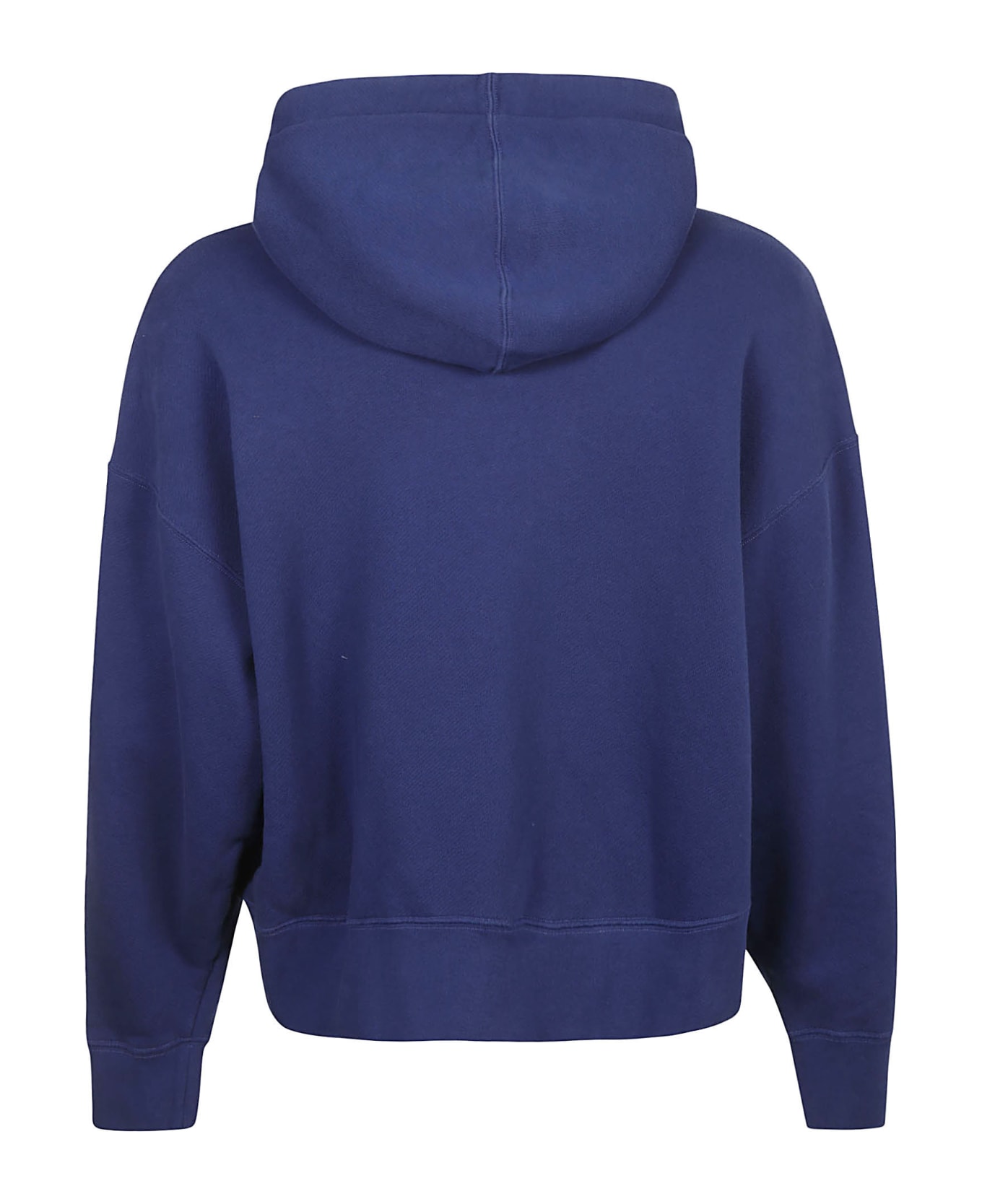 Palm Angels Croco Hoodie - Blu Navy