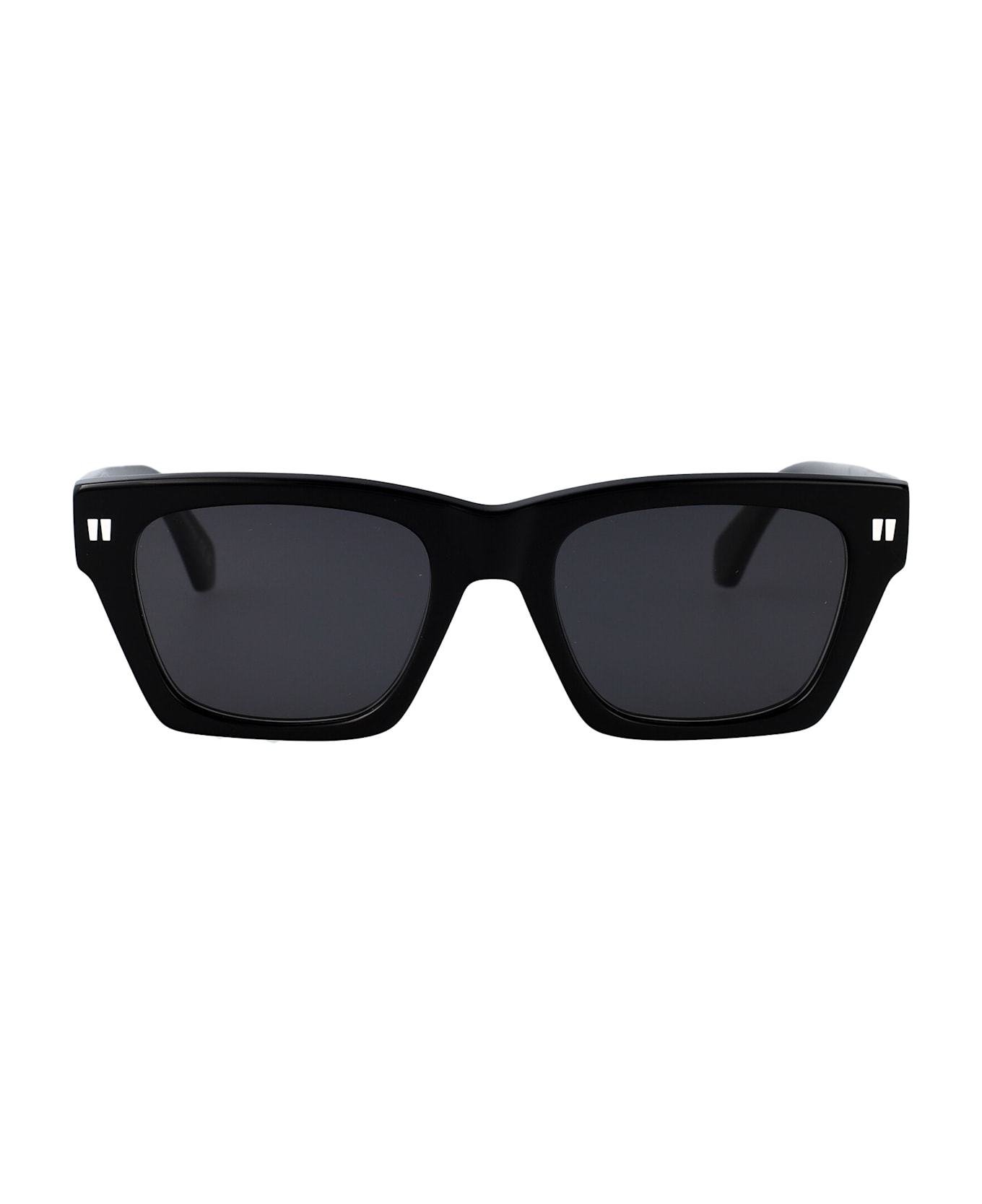 Off-White Valdez Sunglasses - BLACK DARK GREY