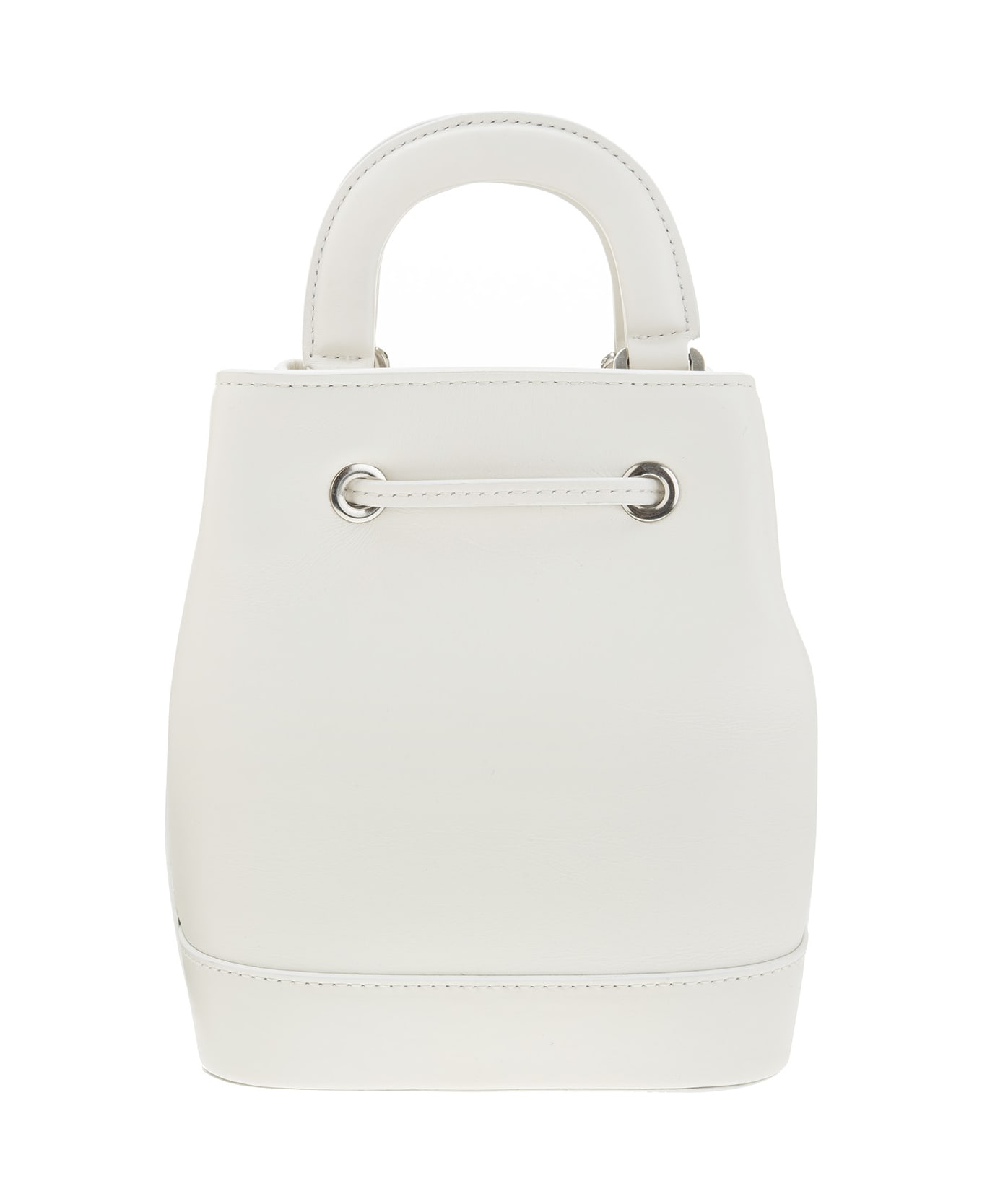 Au Départ White Petite Dauphine Bag