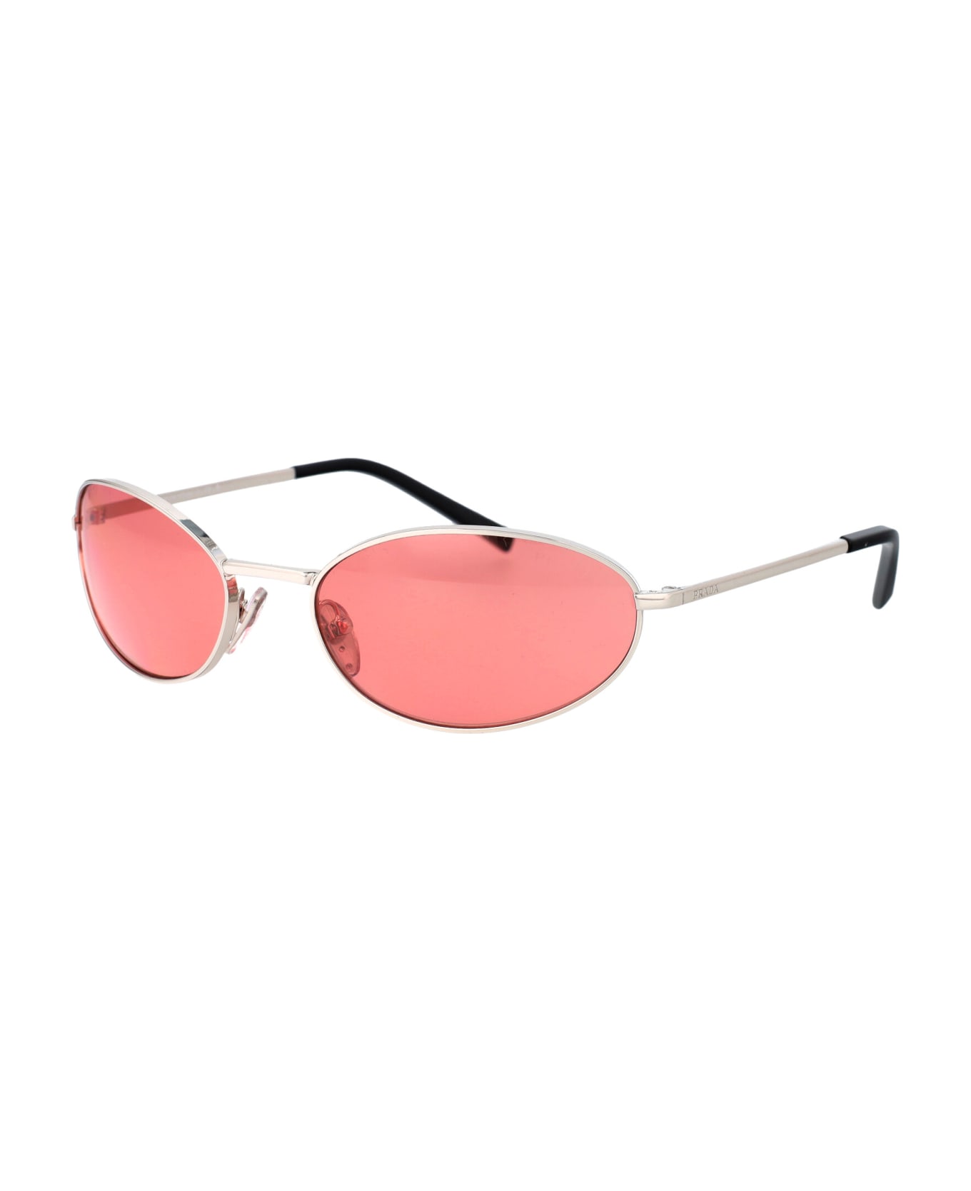 Prada Eyewear 0pr A59s Sunglasses - 1BC20B Silver サングラス