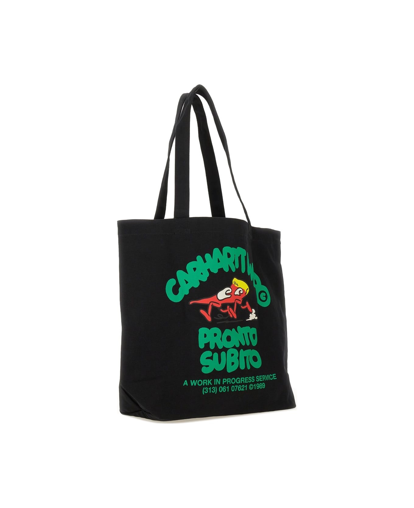 Carhartt "graphic Canvas" Tote Bag - BLACK