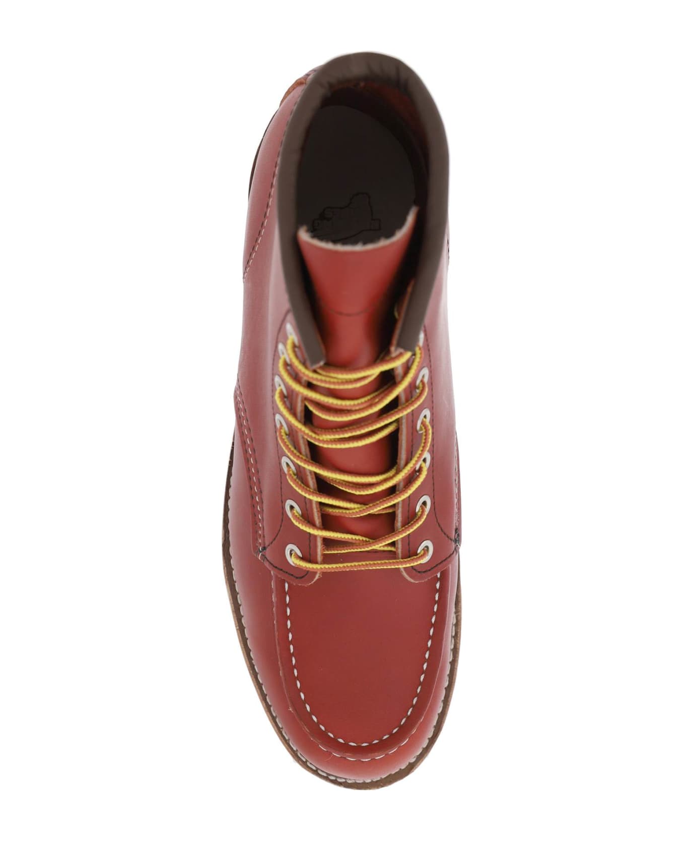 Red Wing Classic Moc Ankle Boots - ORO RUSSET (Red)