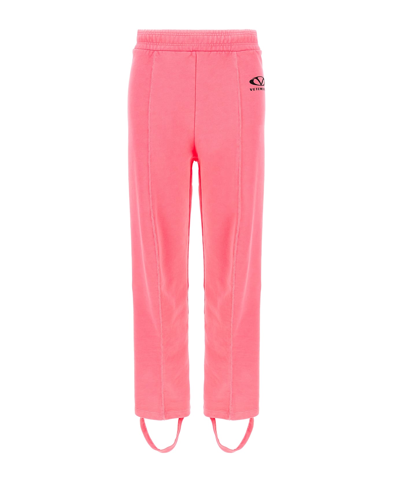 ボトムスその他 VETEMENTS SS25 'Oval Logo' joggers (WA66SP600H HOTPINK) VETEMENTS 'oval Logo' Joggers | italist