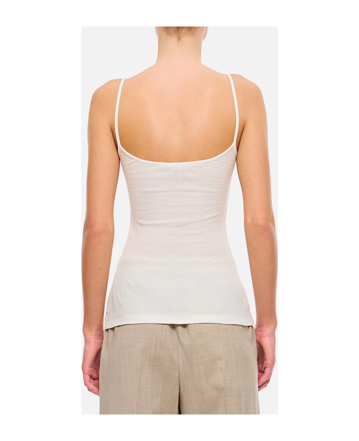 Loewe Anagram Strappy Top - White トップス