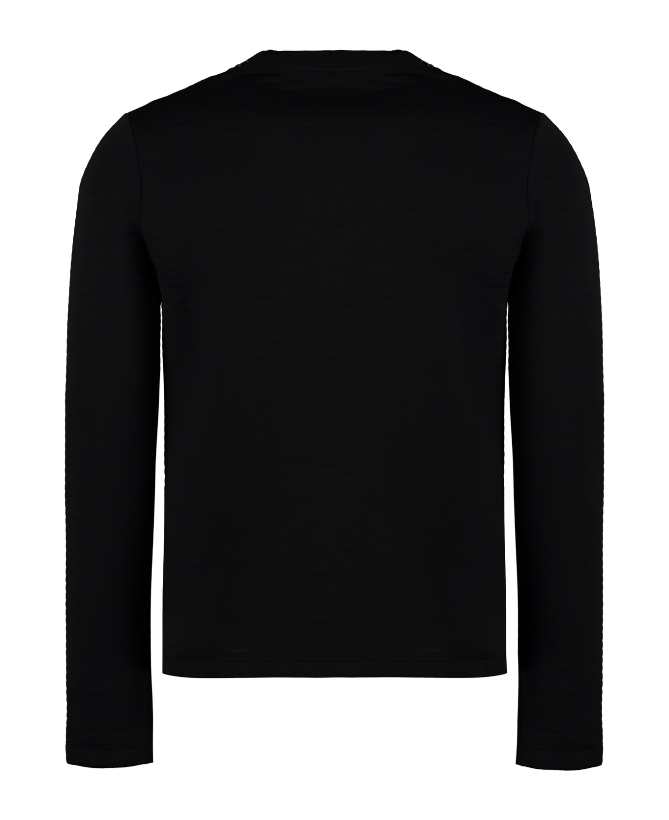 Jil Sander Logo Long Sleeve T-shirt - black