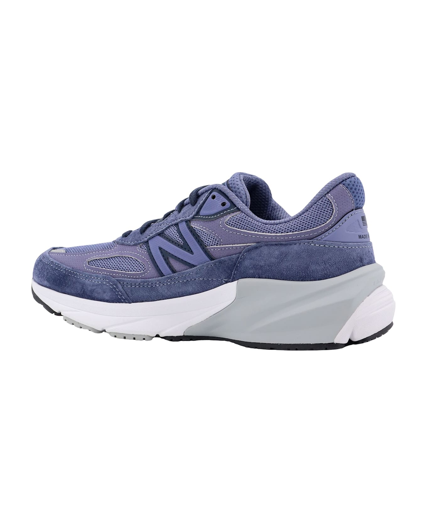 New Balance Suede And Nylon Sneakers - Purple