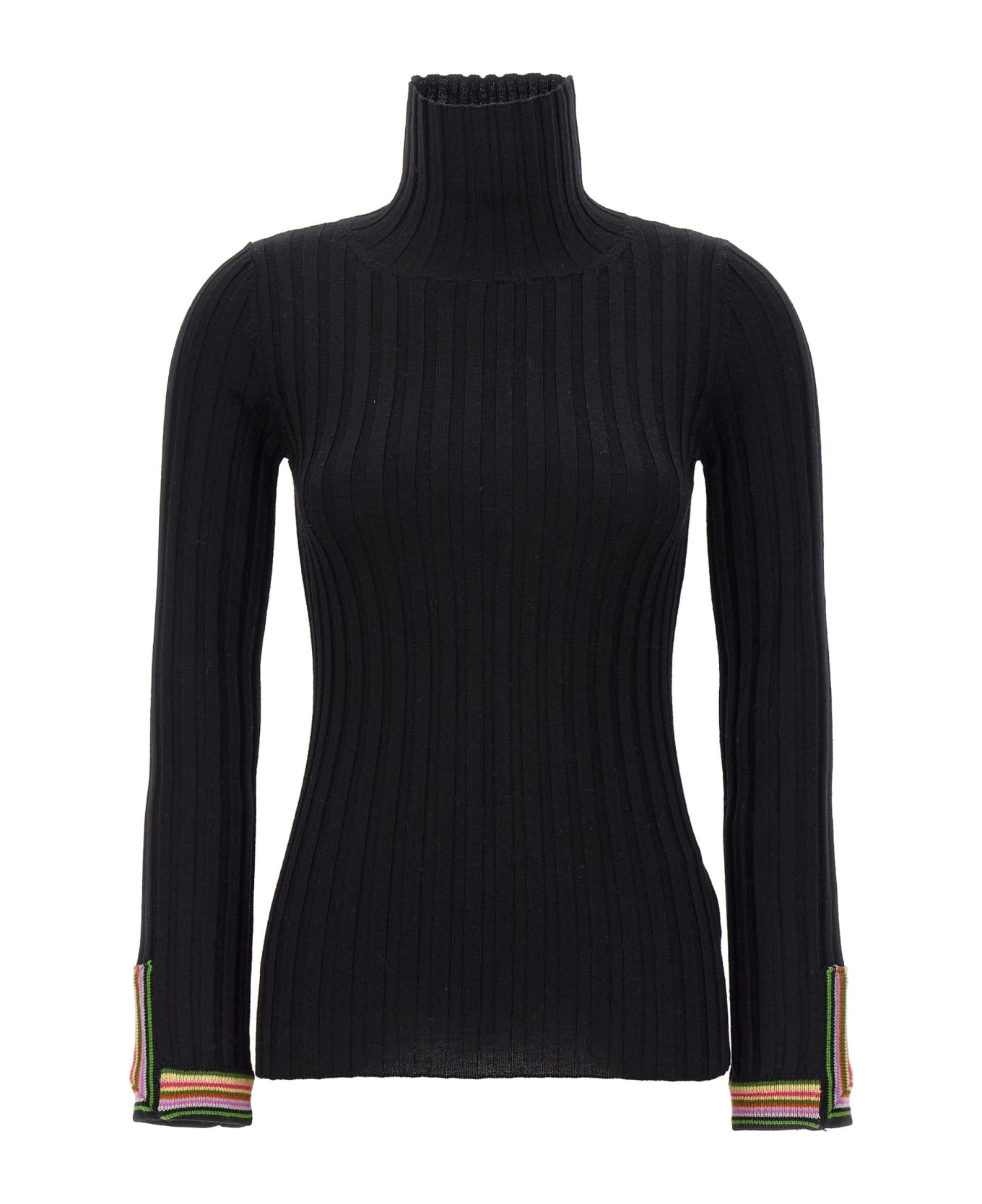 Etro Ribbed Sweater - Black  