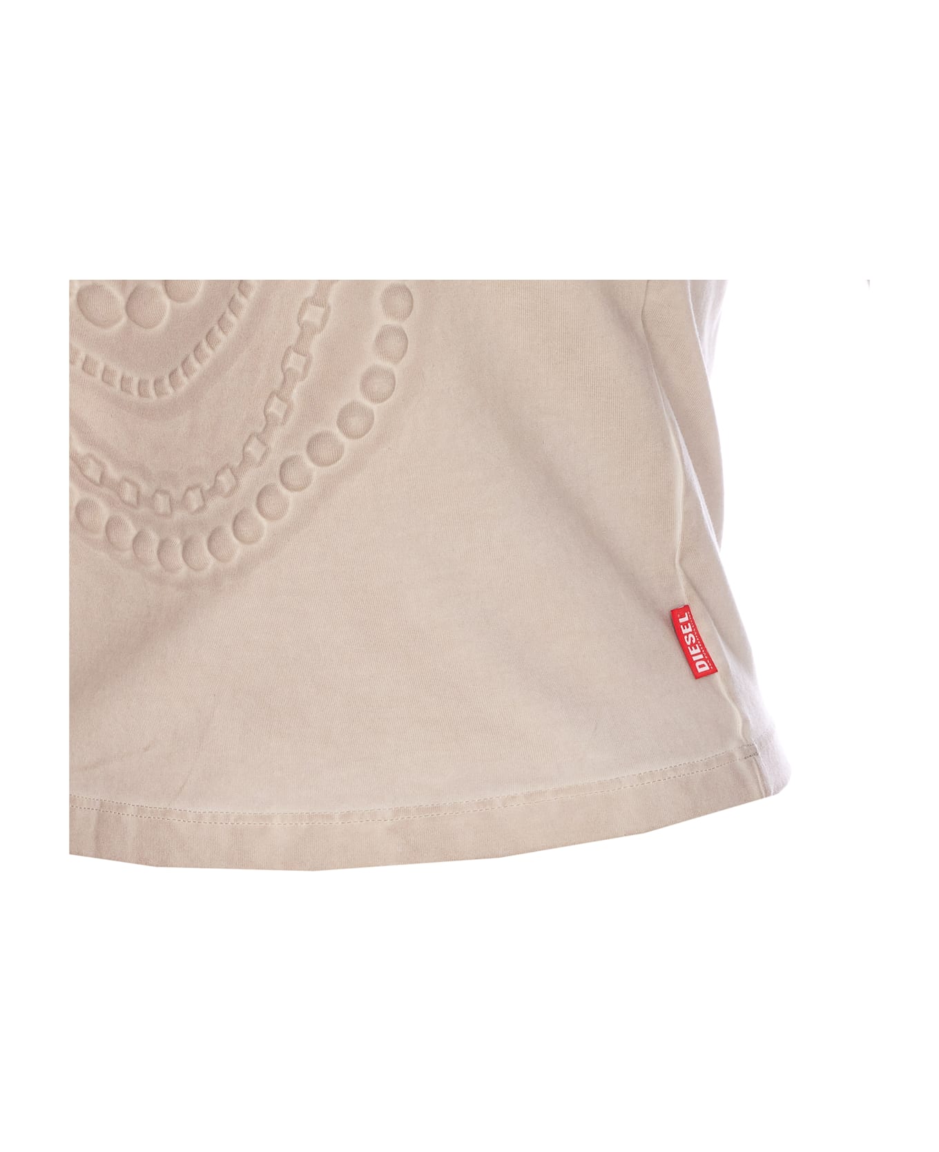 Diesel T-nekka Top - Beige