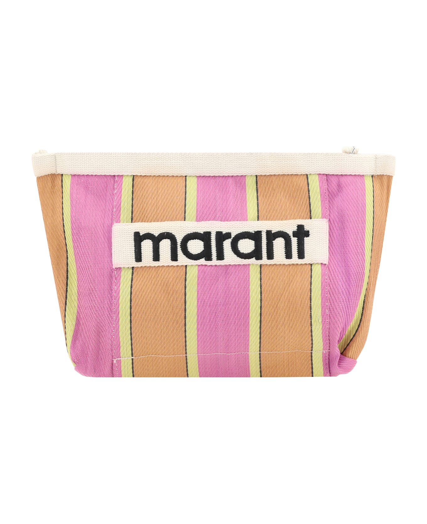 Isabel Marant Powden Pouch Bag - Orange/pink