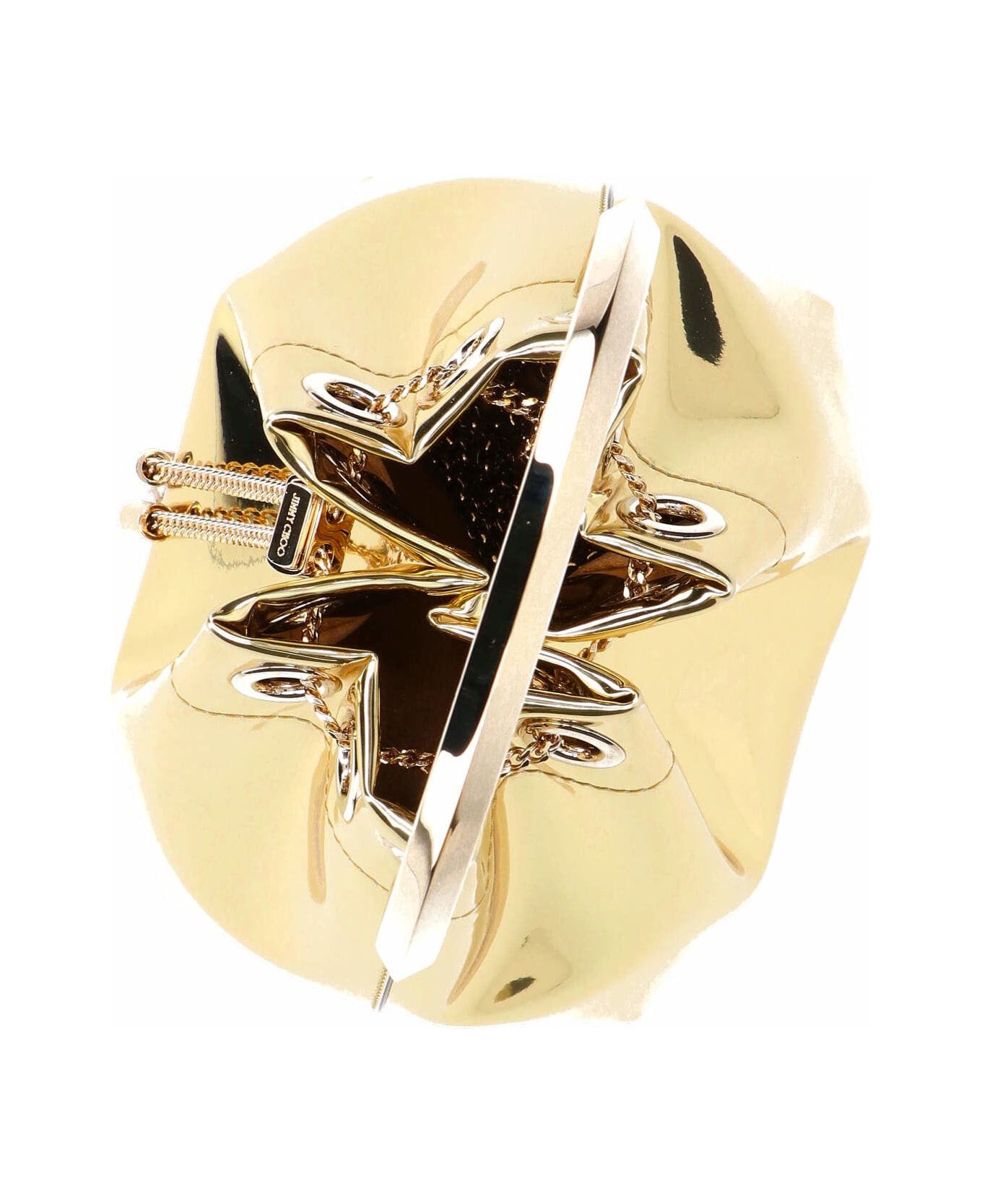 Jimmy Choo "bon Bon" Mini Bucket Bag - Gold
