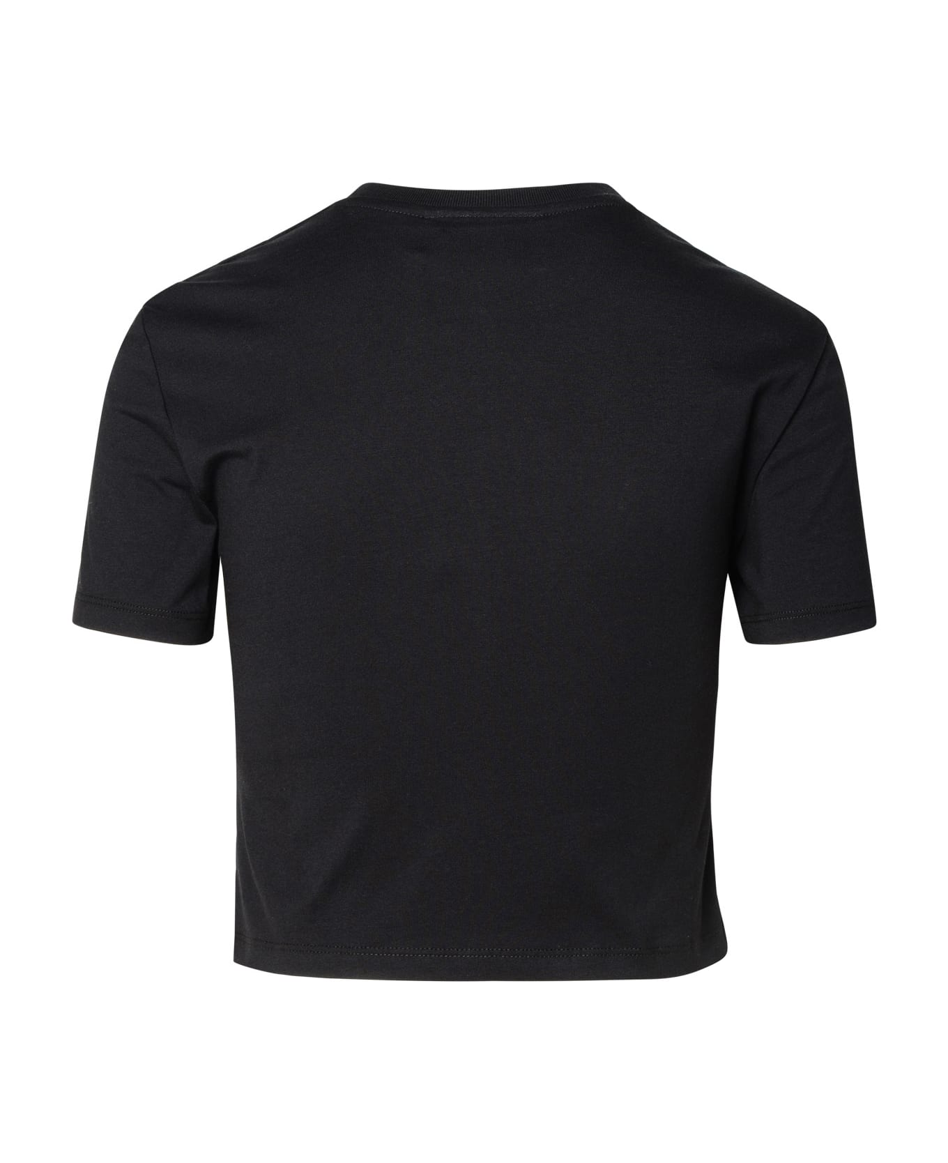 Chiara Ferragni Black Cotton T-shirt - Black Tシャツ