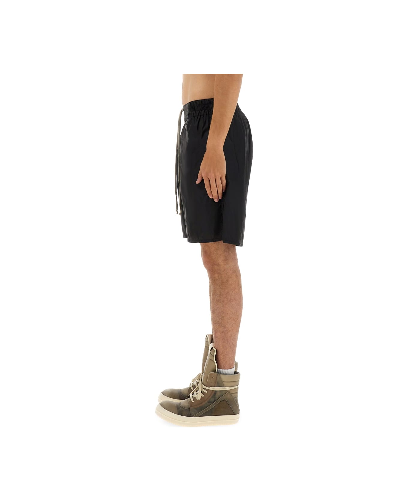 Rick Owens x Champion Nylon Shorts - BLACK