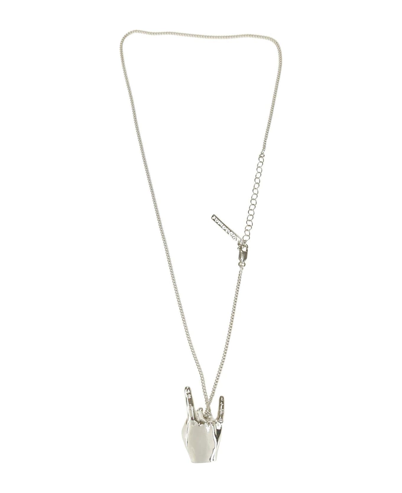 Y/Project Mini Rock On Pendant Necklace - SILVER ネックレス