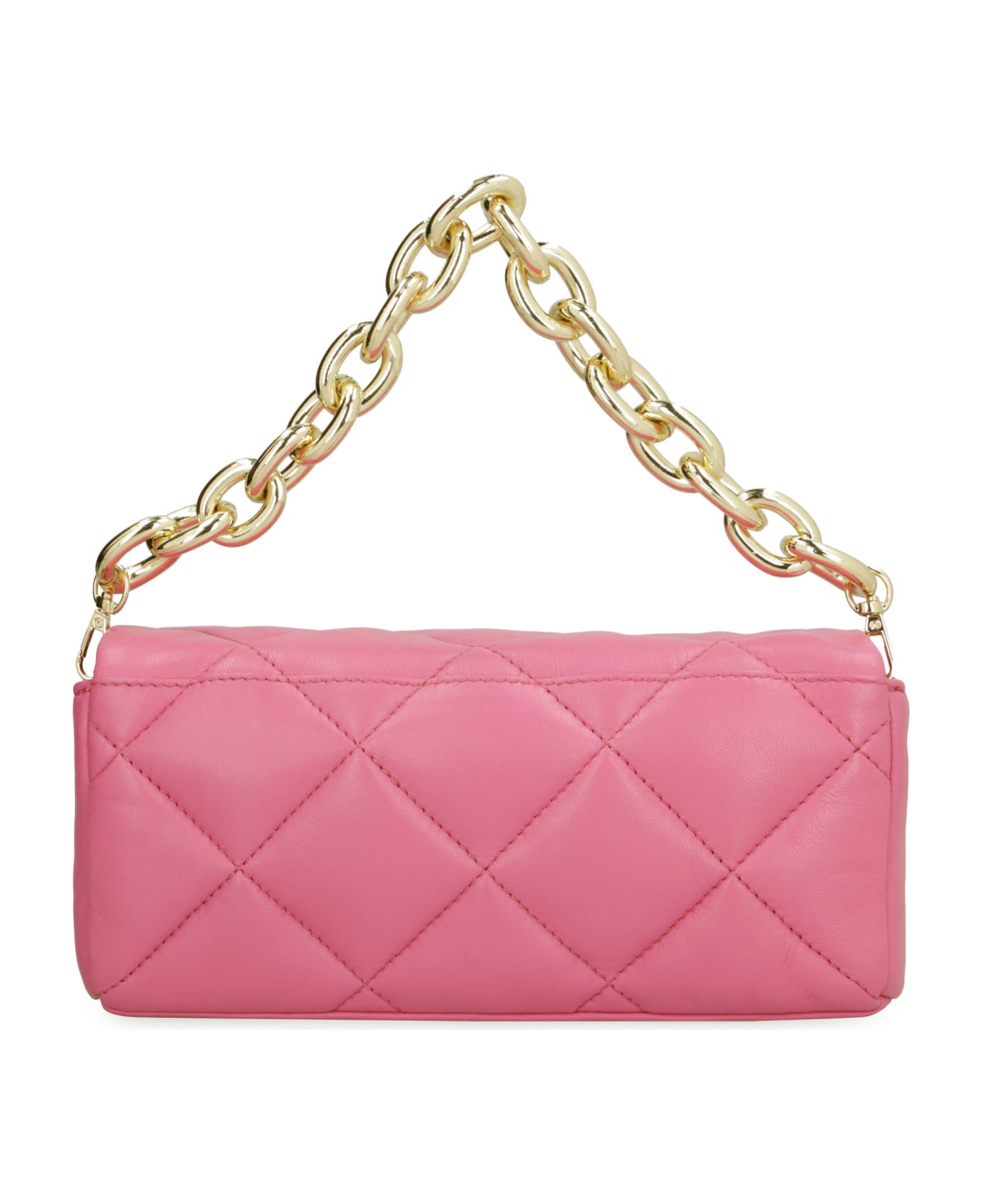 STAND STUDIO Hera Quilted Leather Bag - Fuchsia