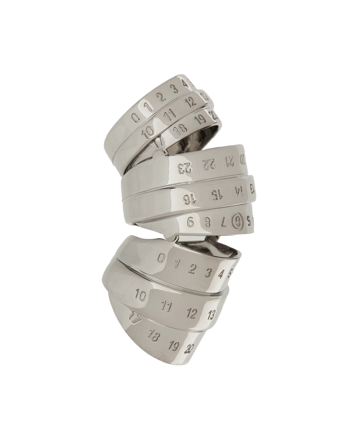 MM6 Maison Margiela "numeric" Ring - SILVER