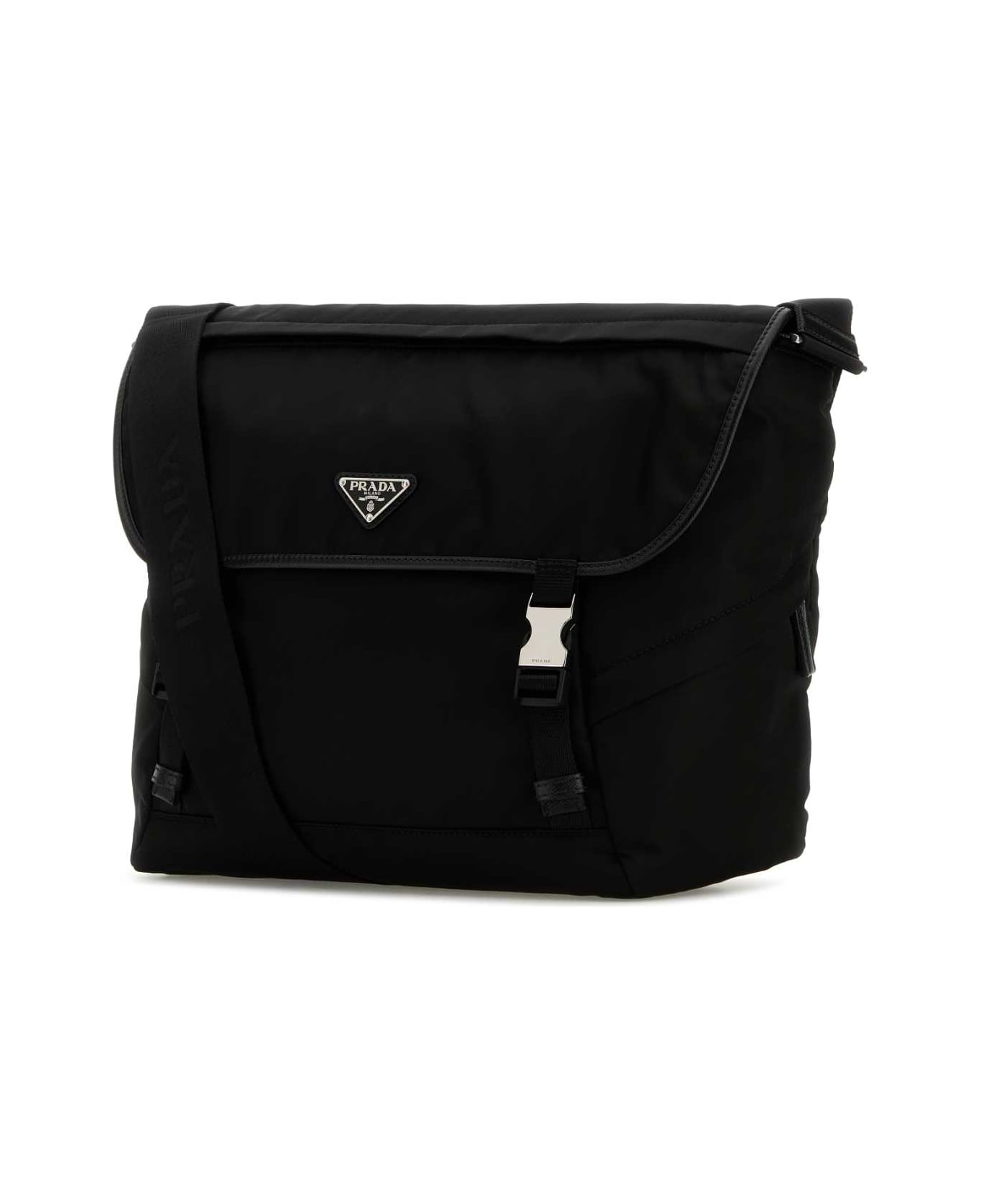 Prada Black Re-nylon Crossbody Bag - NERO