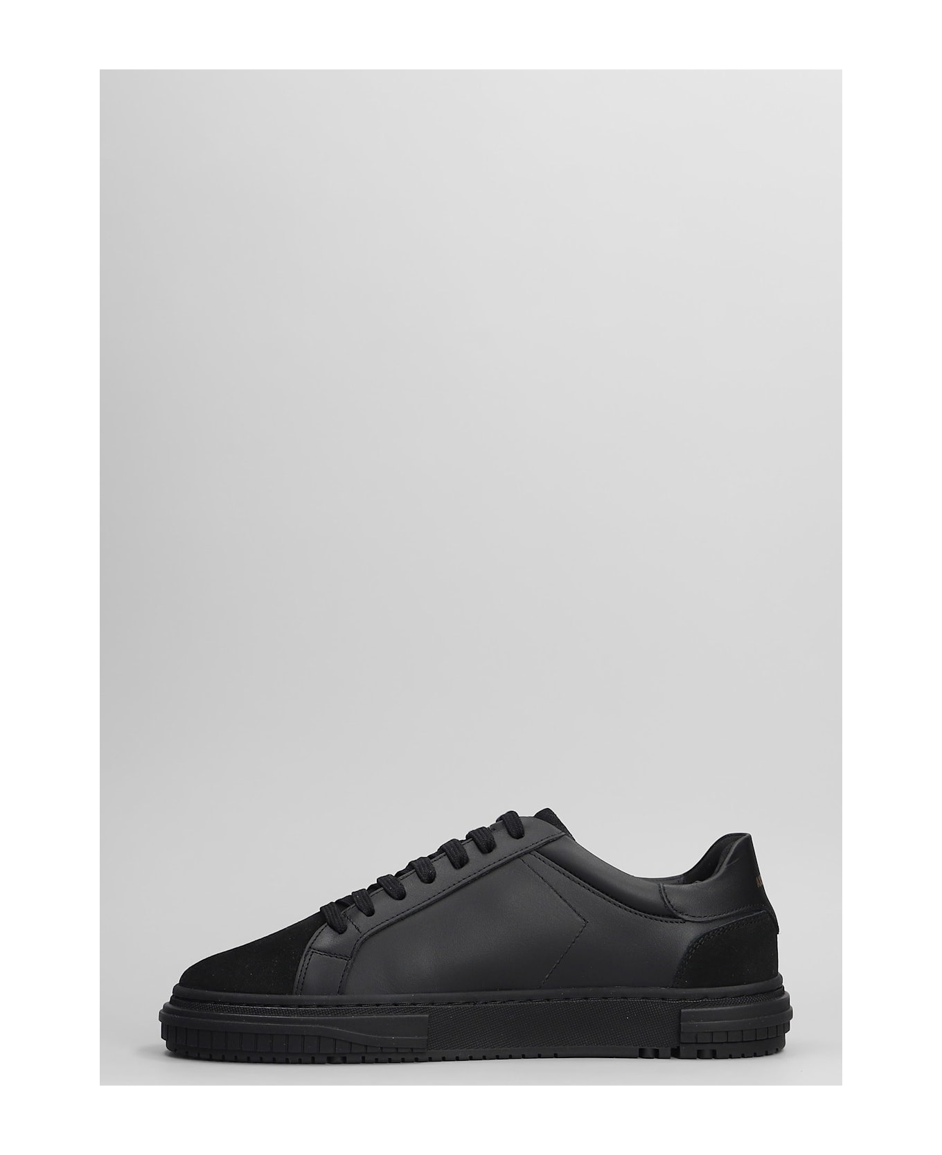 Axel Arigato Atlas Sneakers In Black Suede And Leather - black