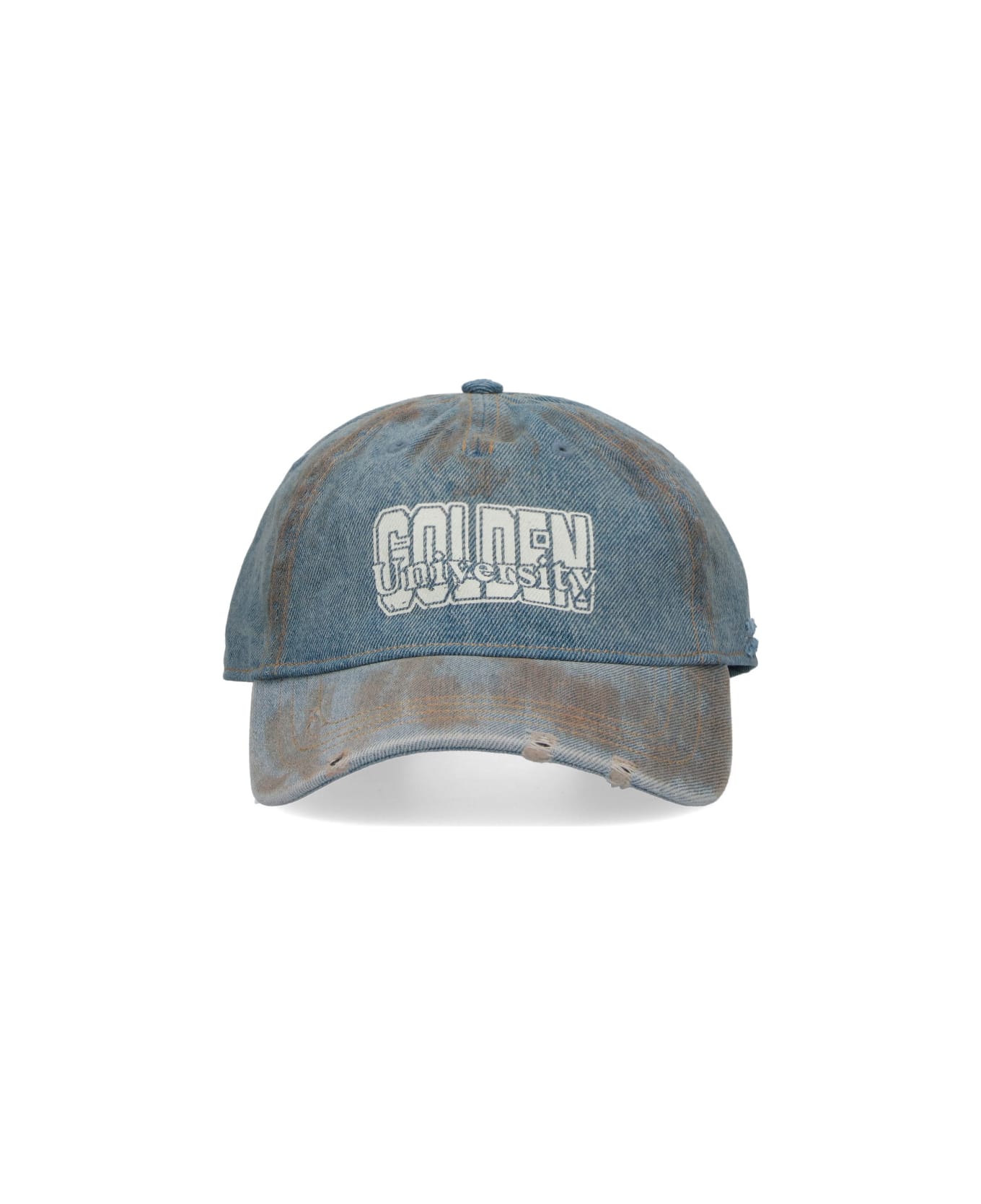 Golden Goose Logo Baseball Cap - Light Blue
