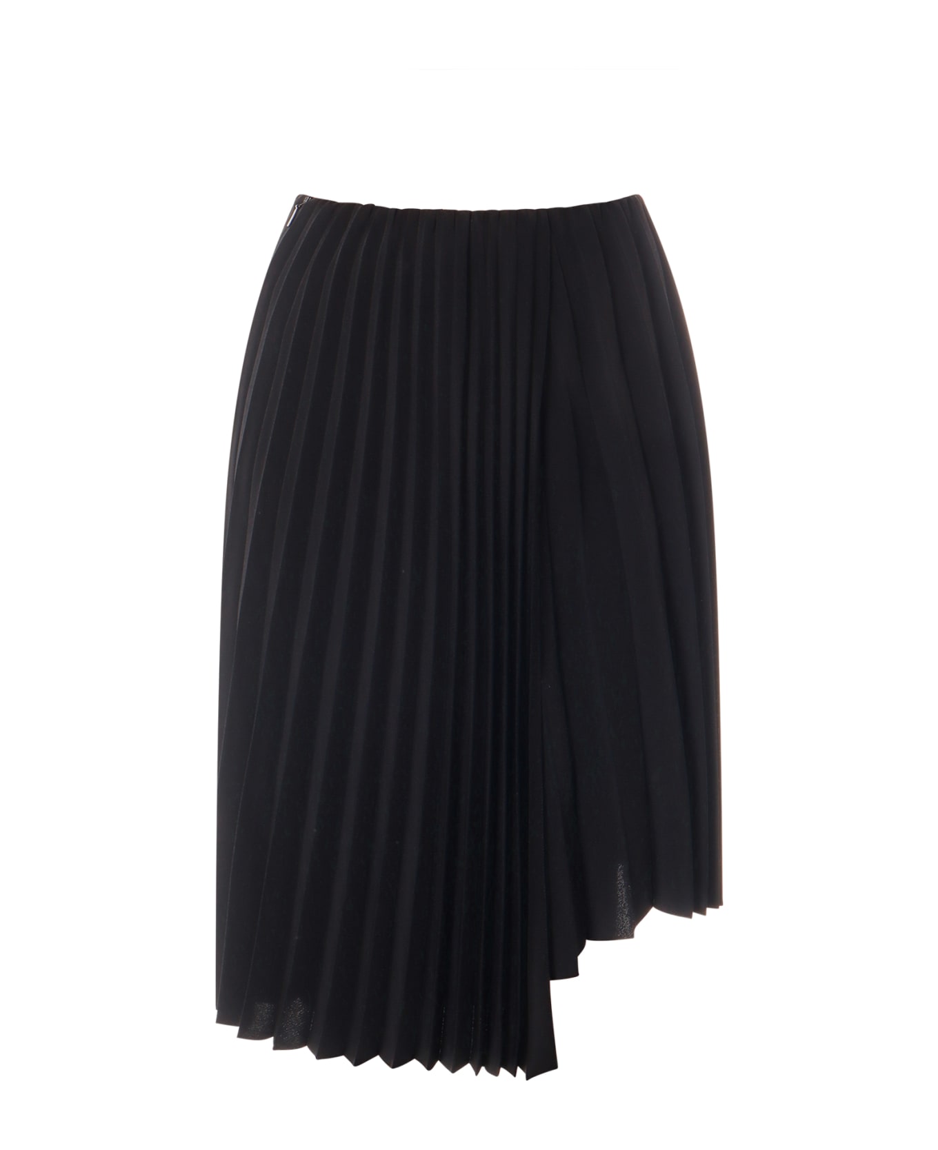 Saint Laurent Pleated Skirt - Black
