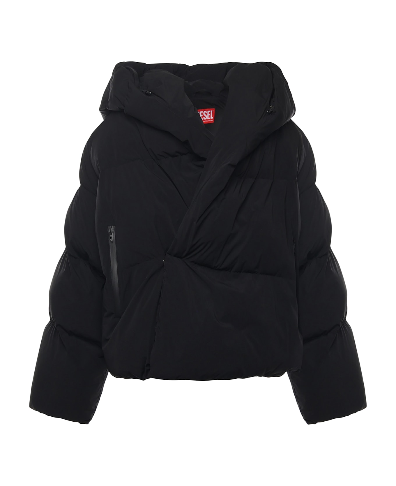 Diesel 'j-scotts-padded-a' Puffer Jacket - Black