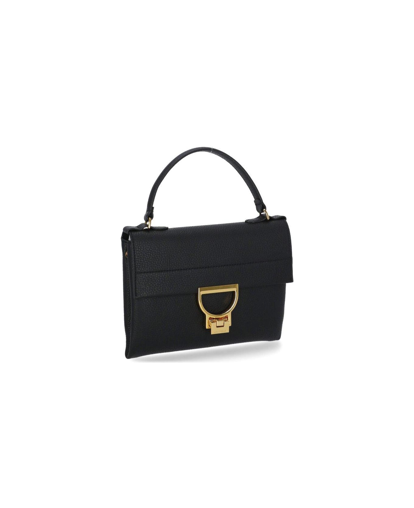 Coccinelle Mini Arlettis Top Handle Bag - Black