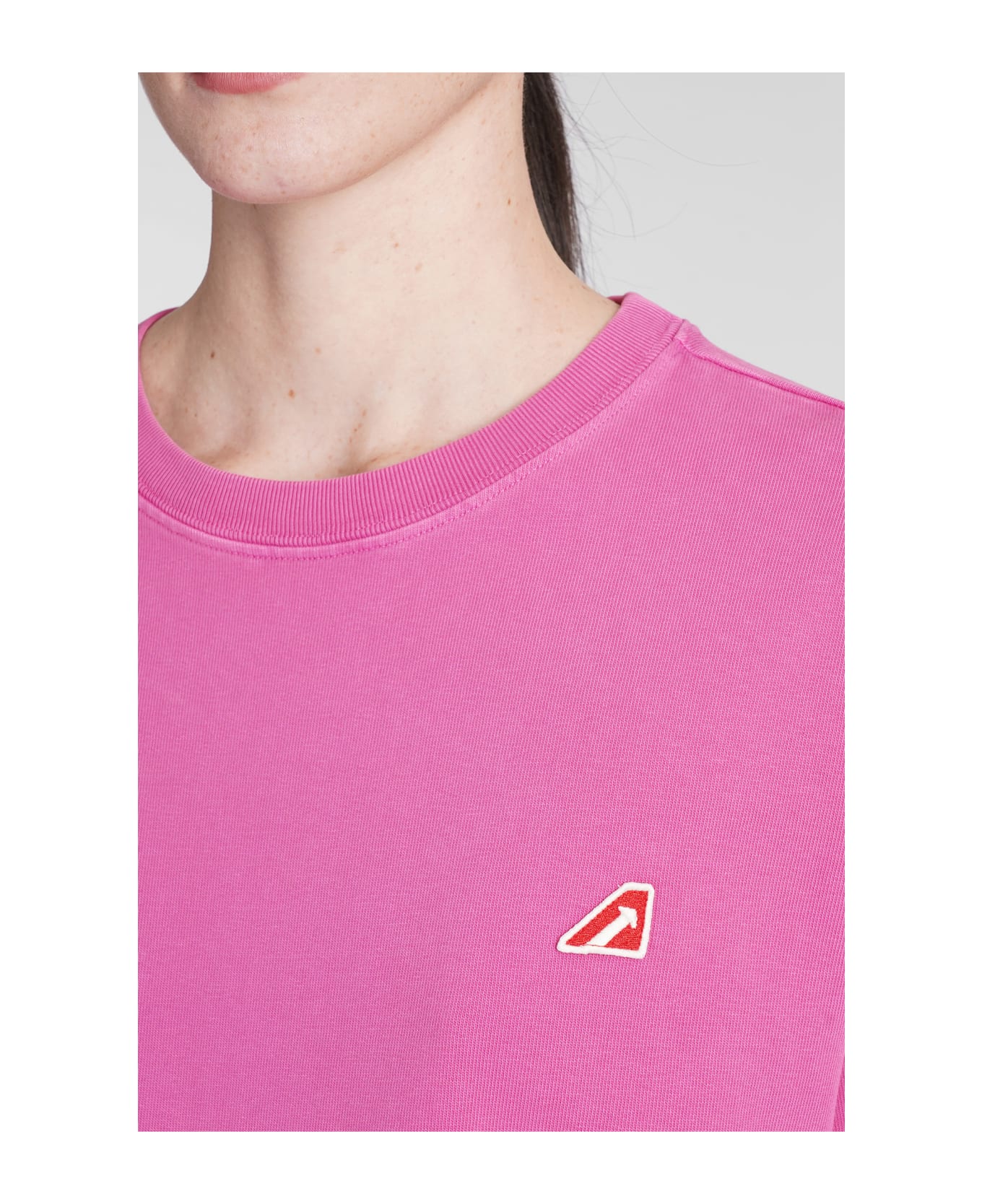 Autry T-shirt - Fuchsia