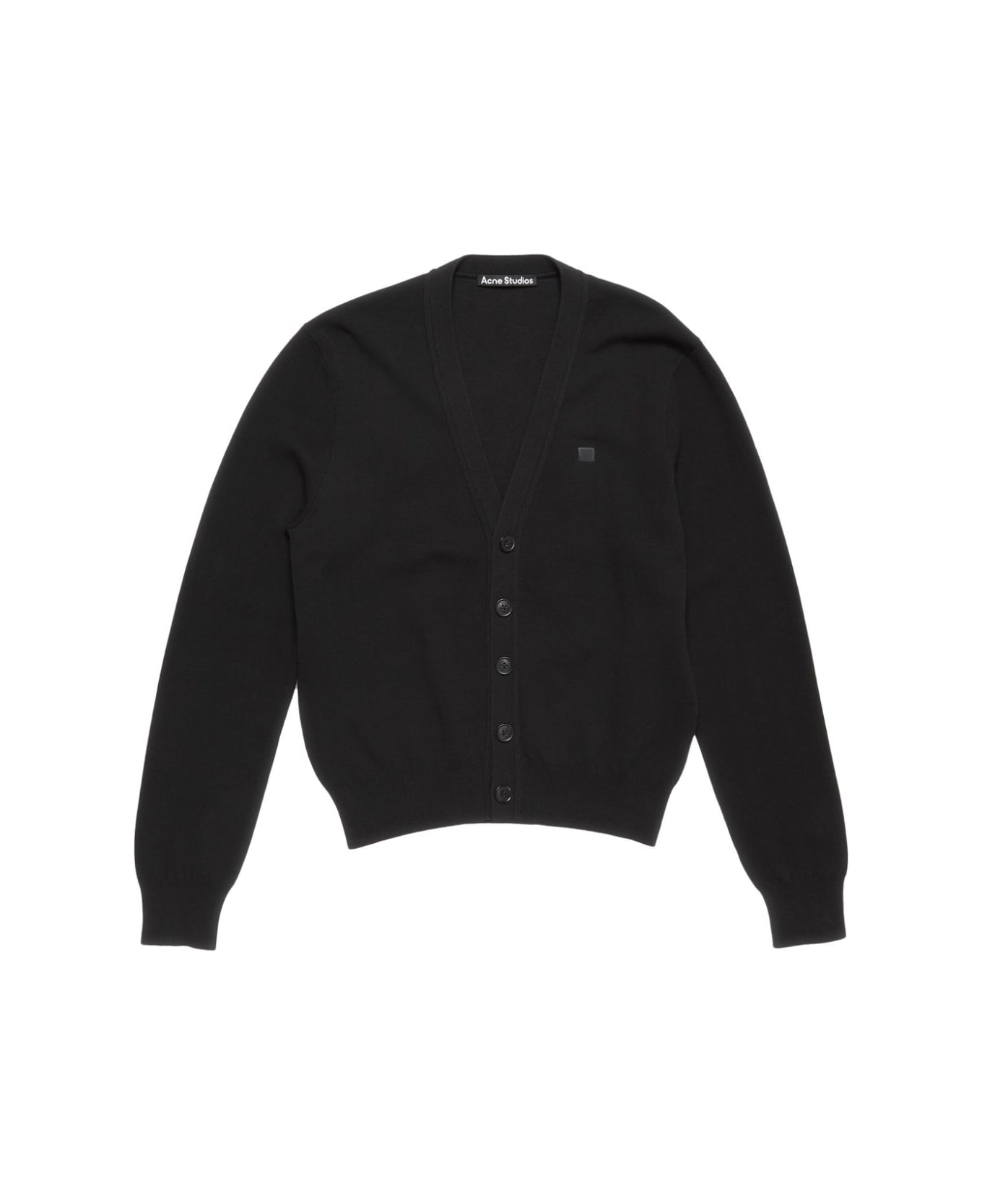 Acne Studios Cotton Cardigan - Black
