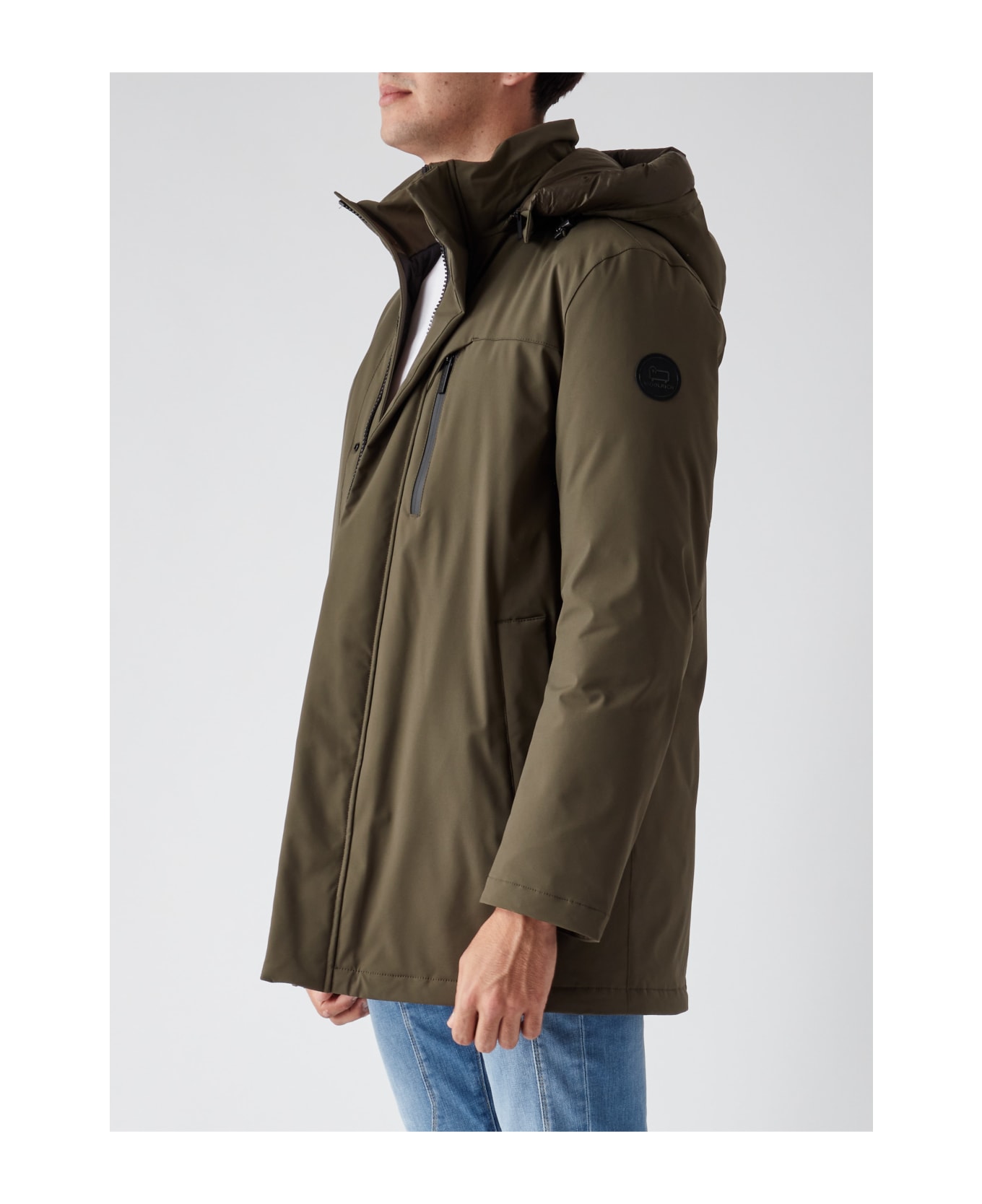 Woolrich Mountain Stretch Parka Jacket | italist