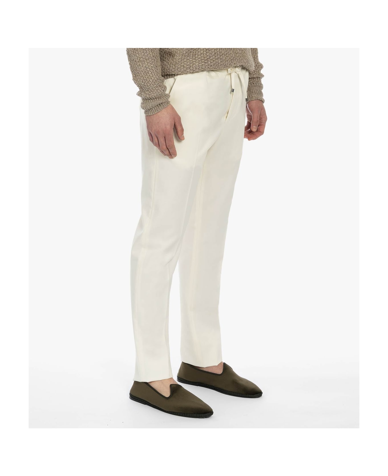 Larusmiani Trousers 'd20' Pants - White ボトムス