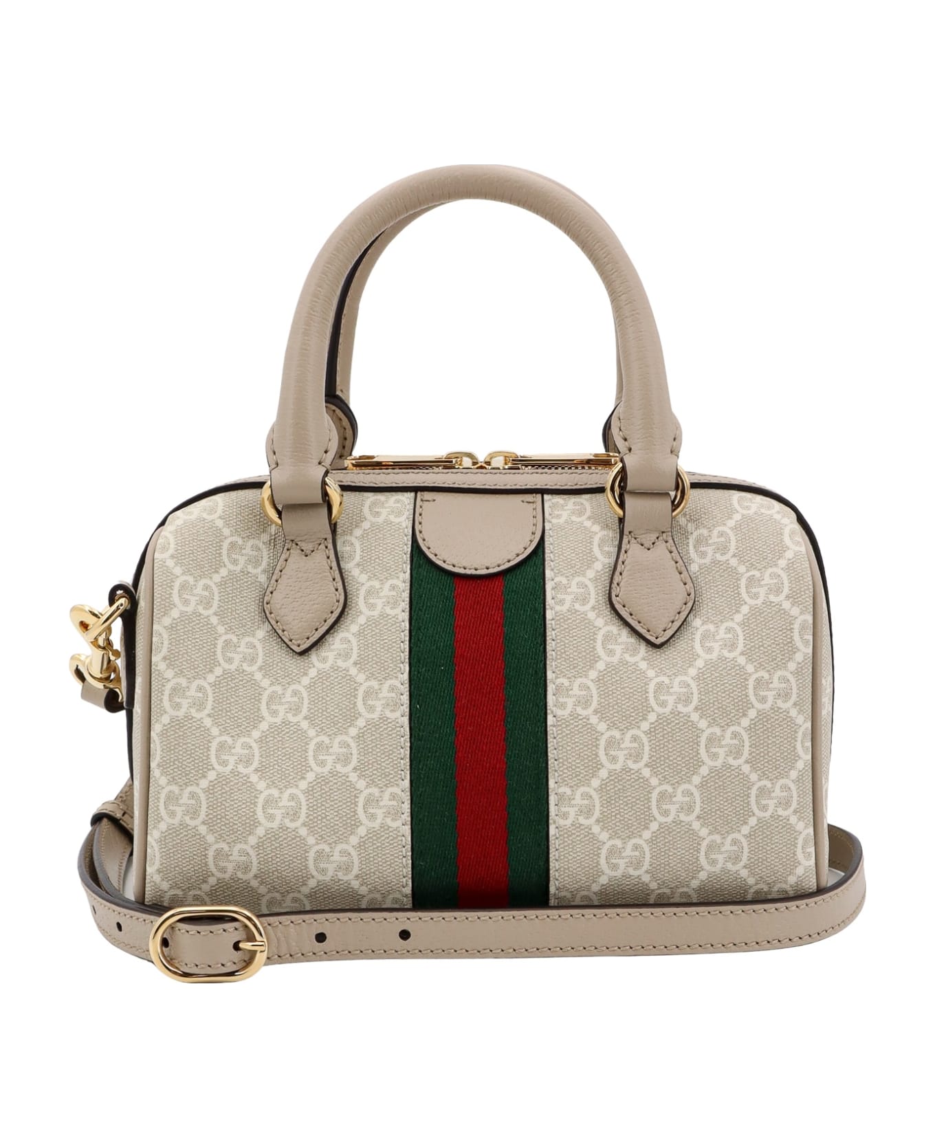 Gucci Ophidia Gg Handbag - Beige