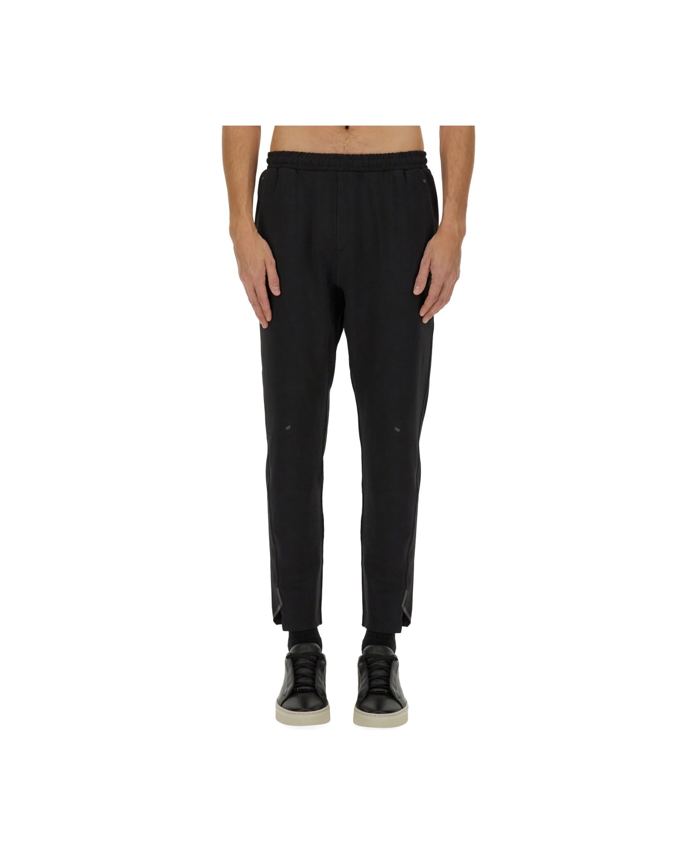Hugo Boss Pants In Technical Fabric - BLACK
