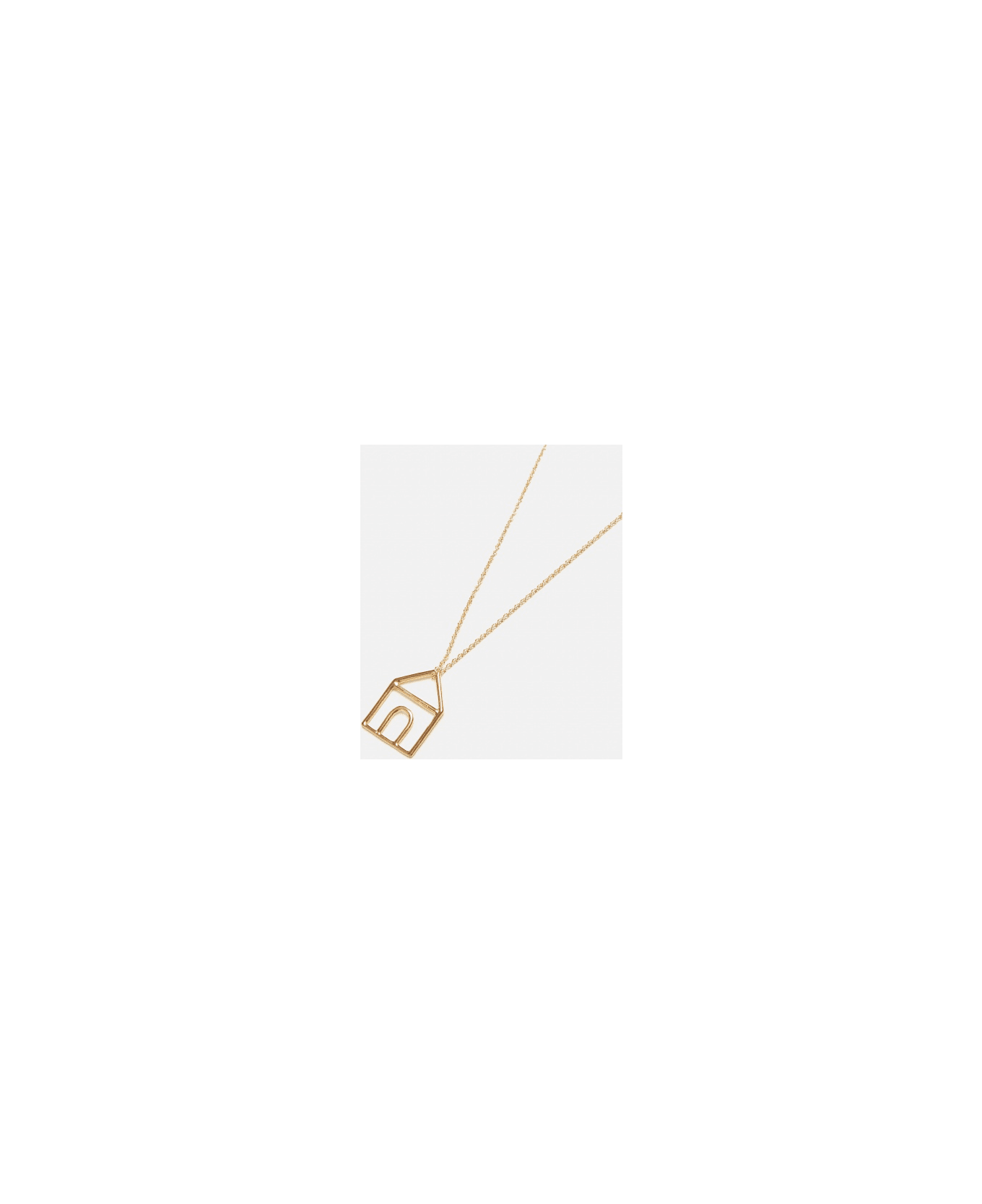 Aliita 9k Gold Casita Necklace | italist