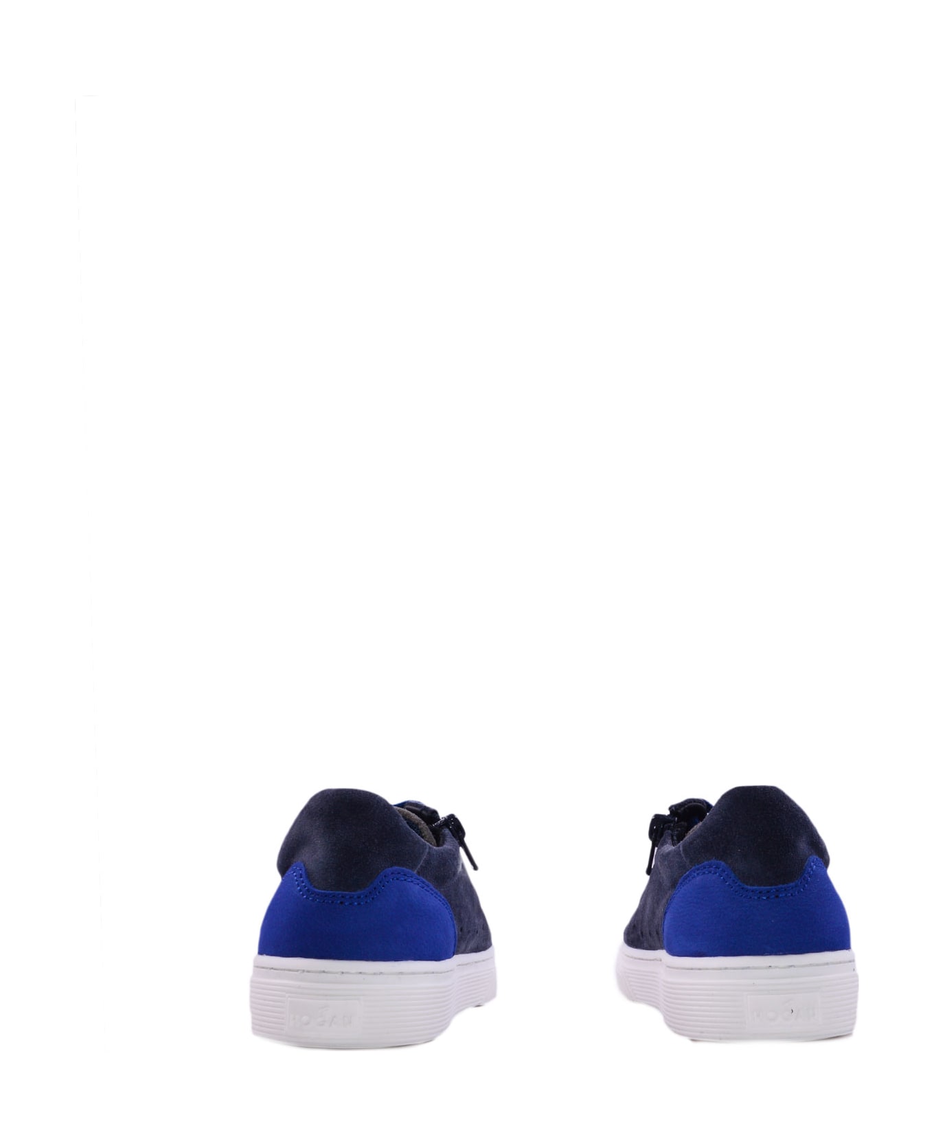 Hogan H365 Sneakers In Suede Leather - Blue