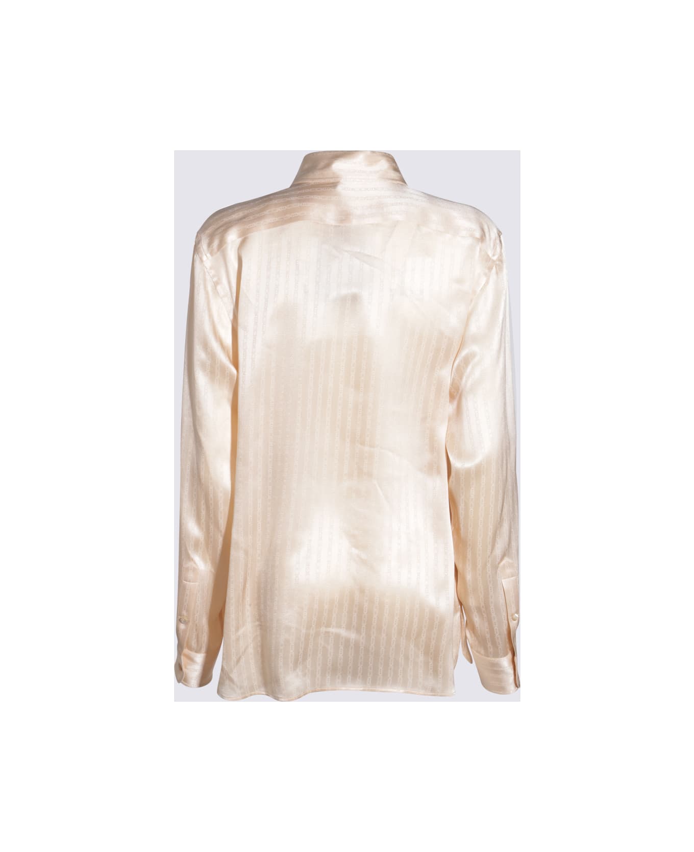 Tom Ford Light Beige Silk Shirt - LIGHT PEACH